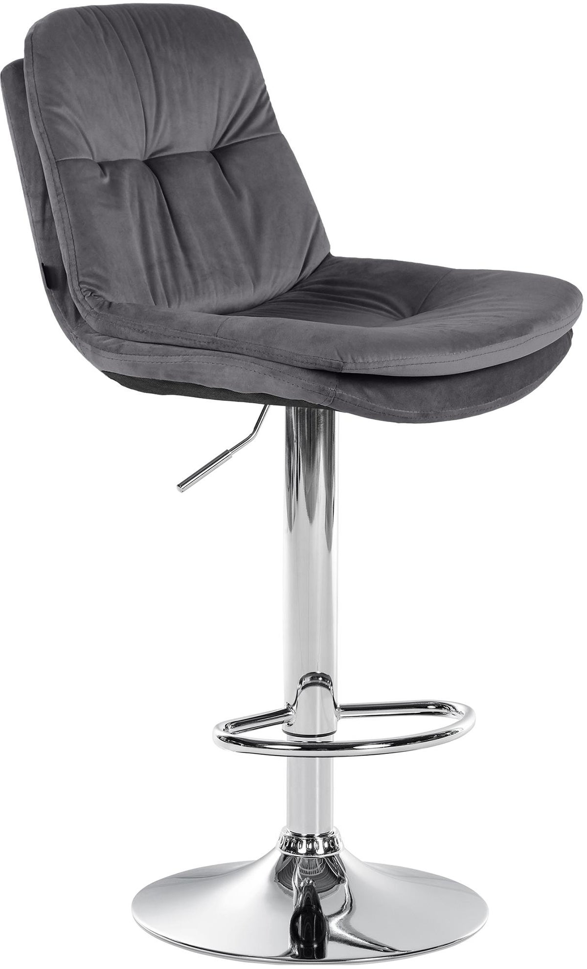 Laurel Velvet Bar Stool