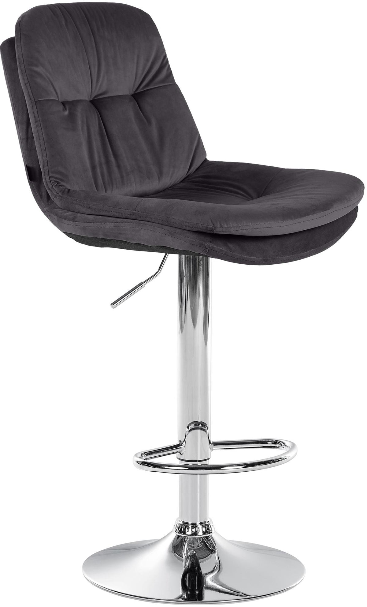 Laurel Velvet Bar Stool