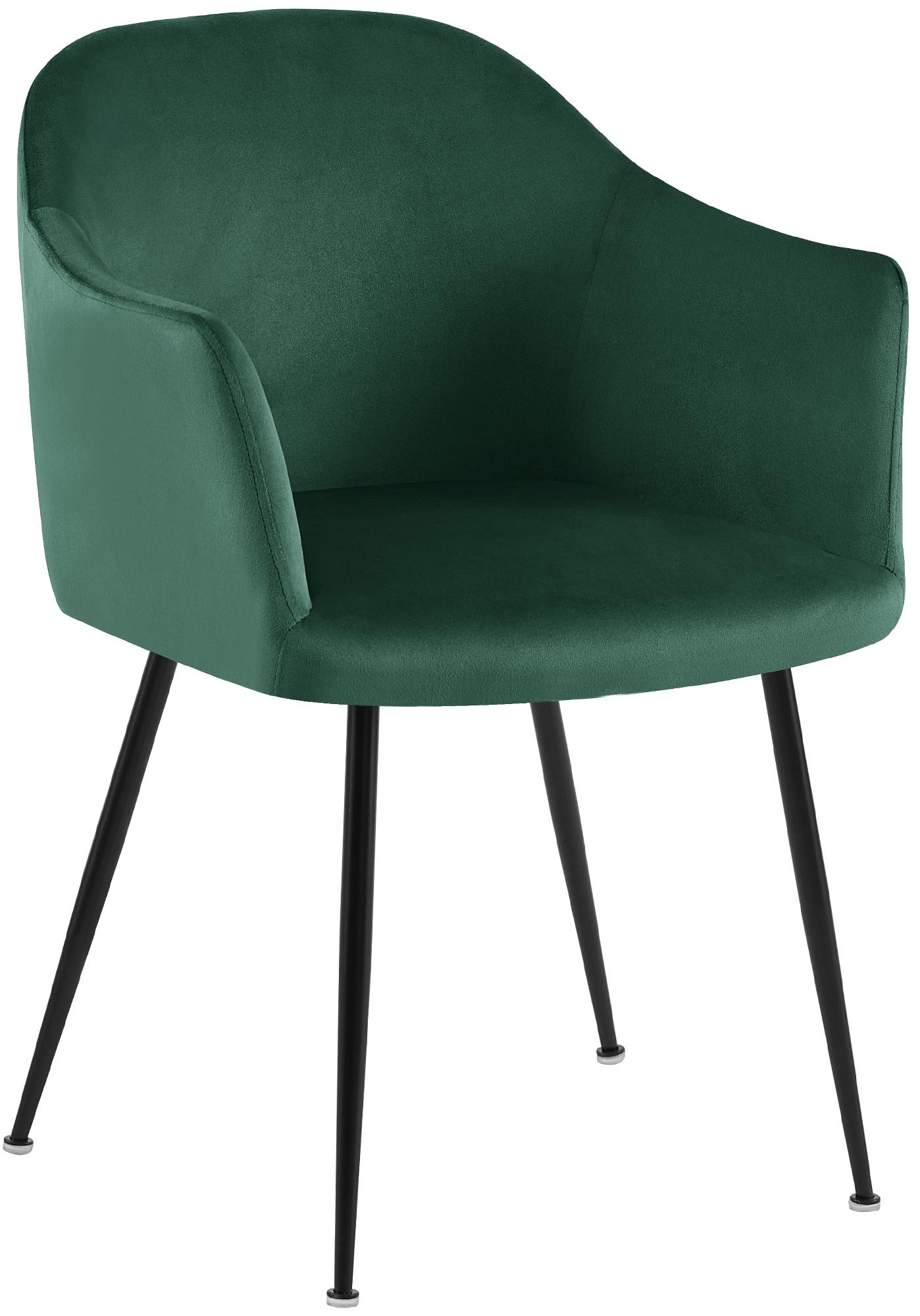 Jaysie velvet dining chair