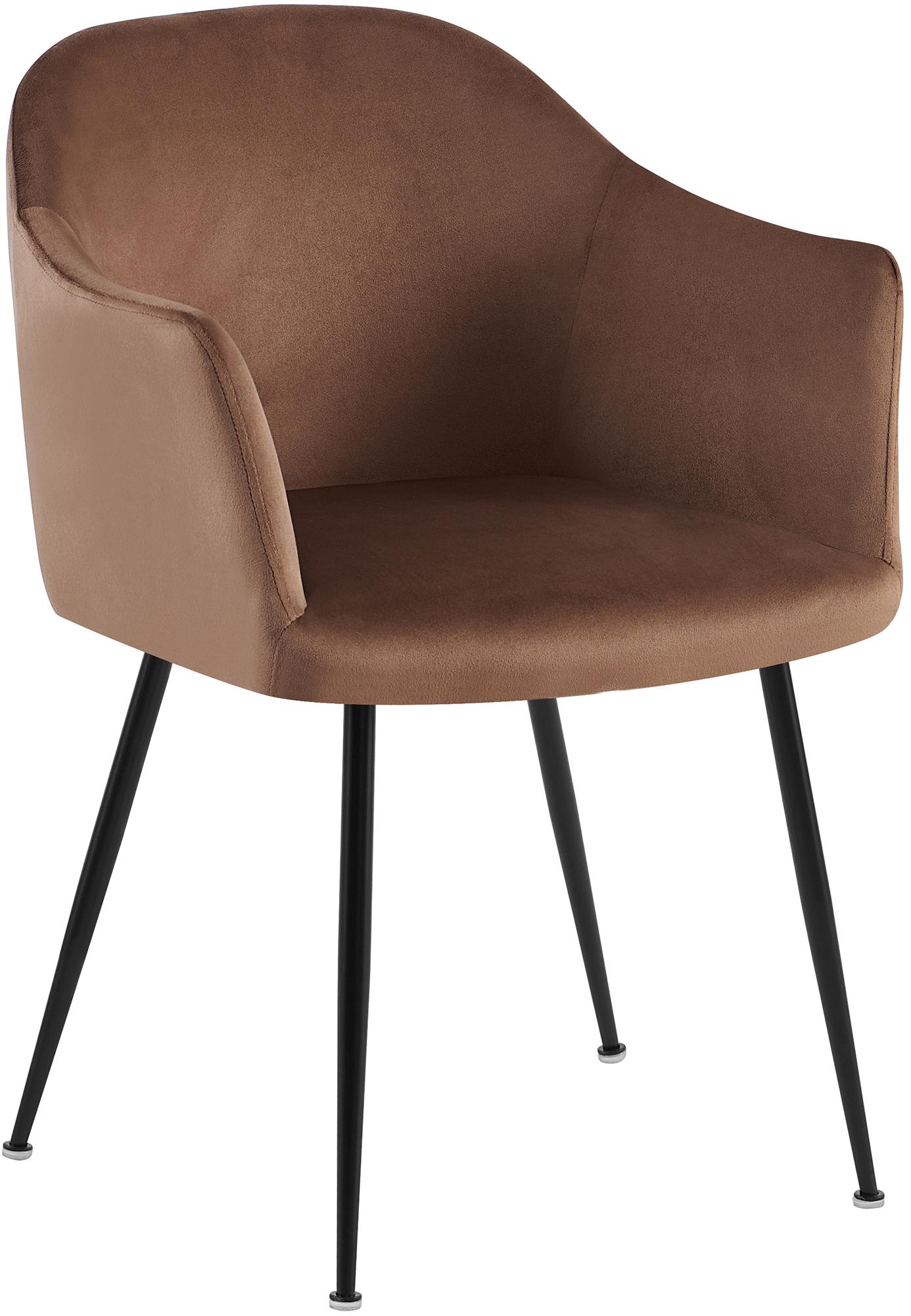 Jaysie velvet dining chair