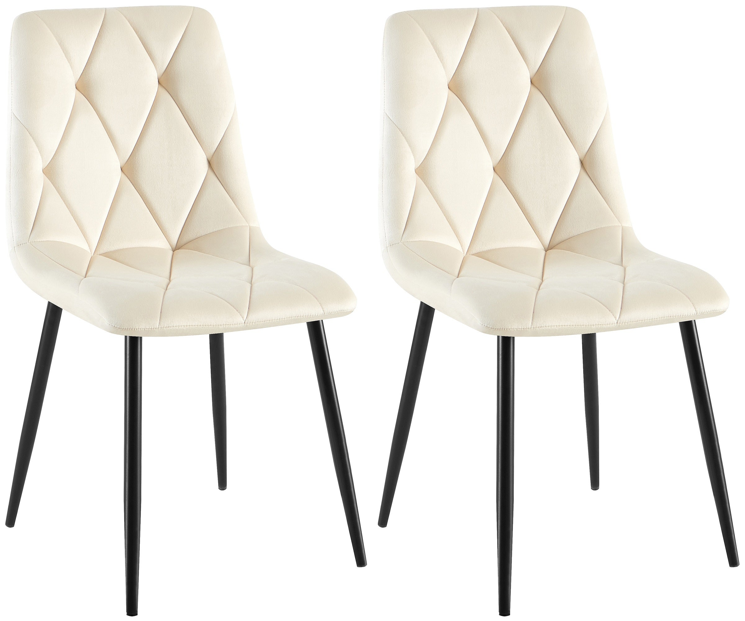 Set van 2 Clairton eetkamerstoelen