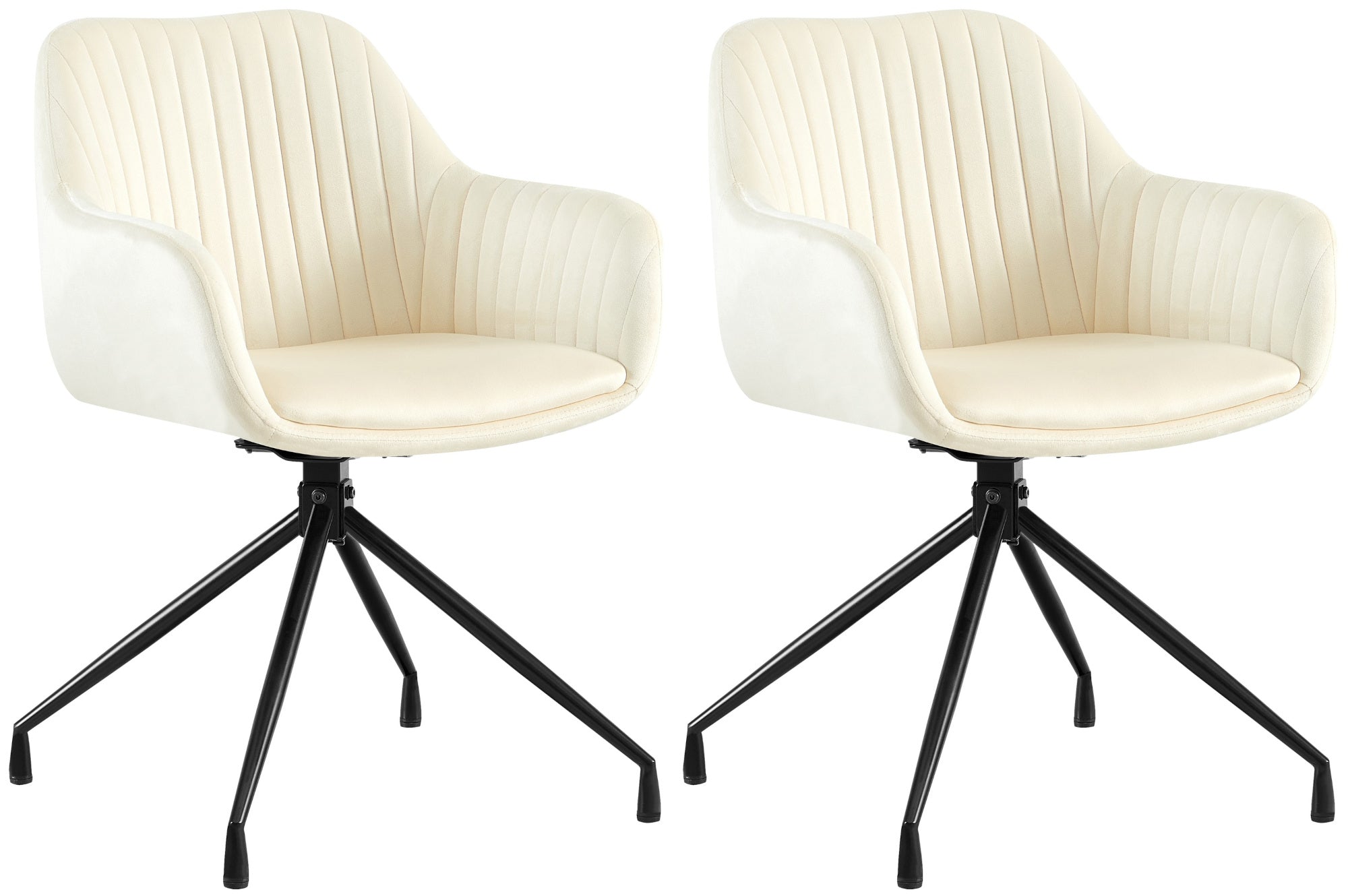 Set van 2 Welby eetkamerstoelen