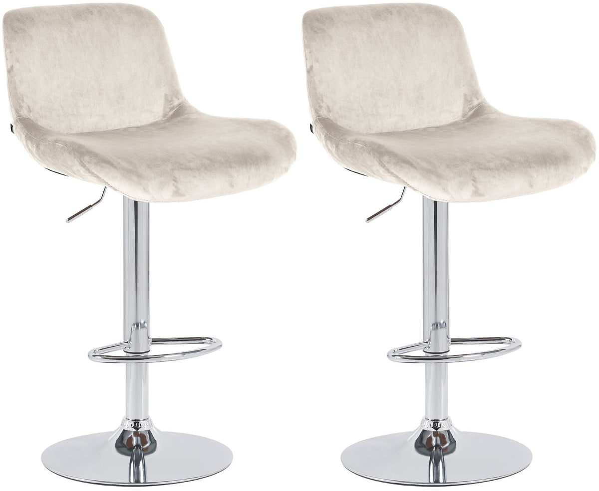 Set van 2 Solon Chrome barkrukken