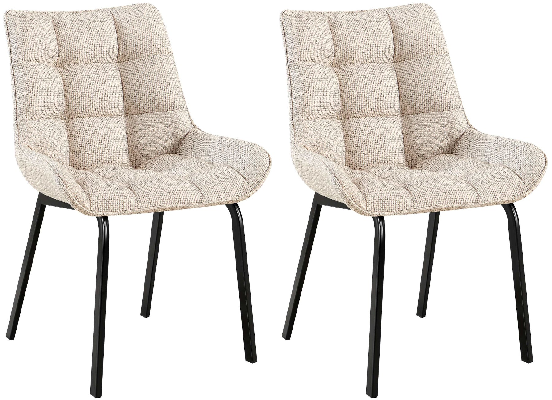 Set van 2 Saranda eetkamerstoelen