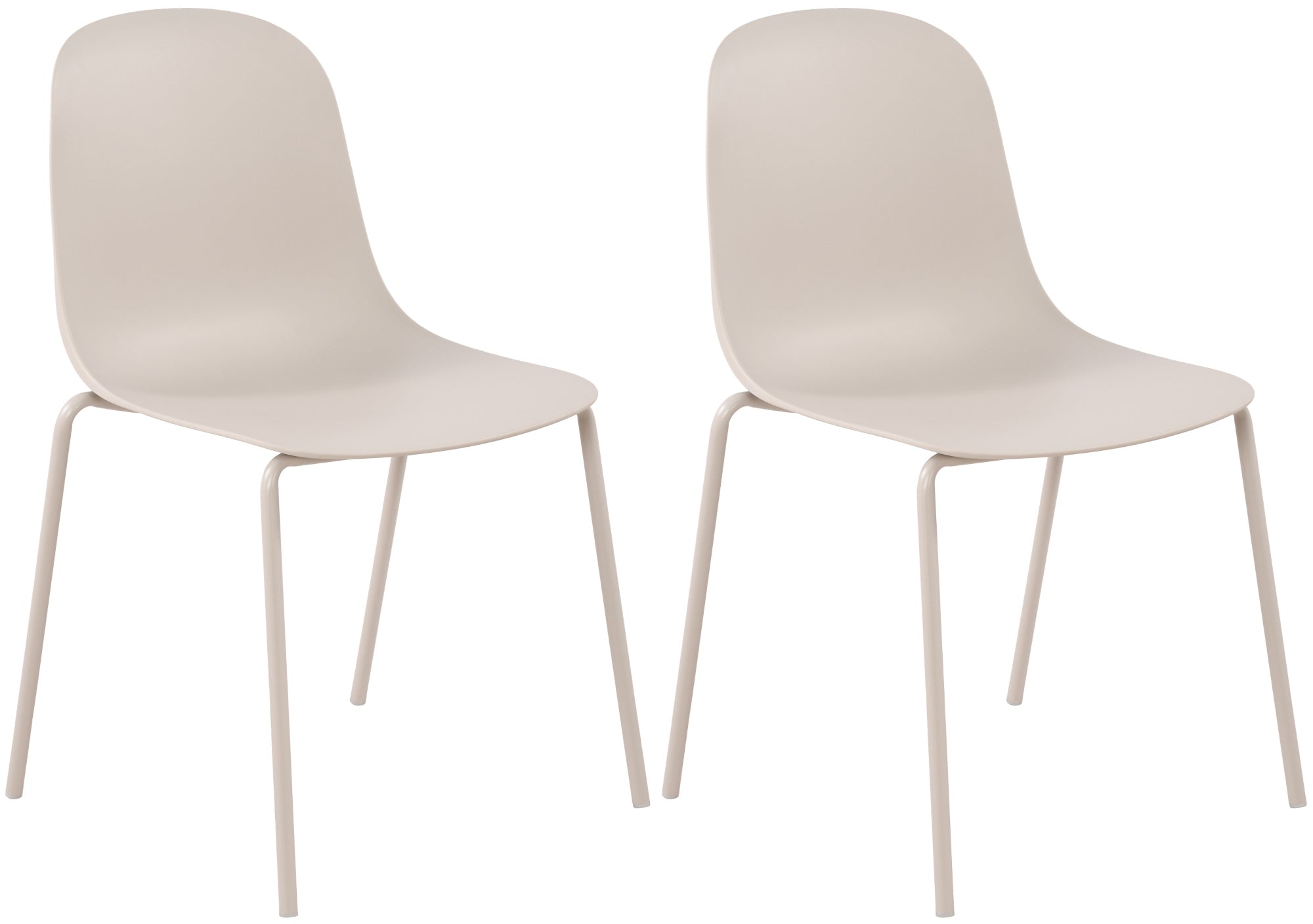 Set of 2 Hardin garden chairs