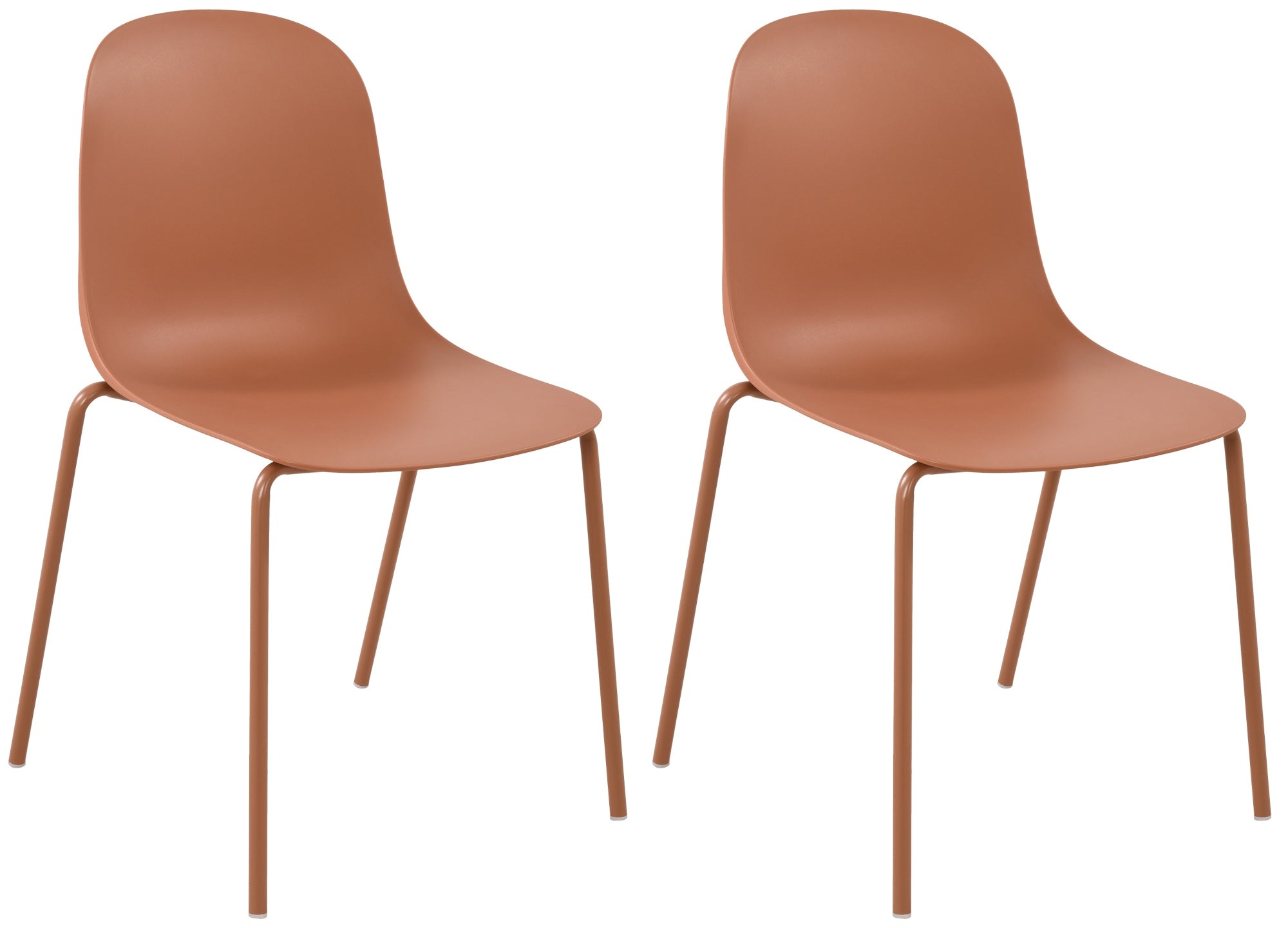 Set of 2 Hardin garden chairs
