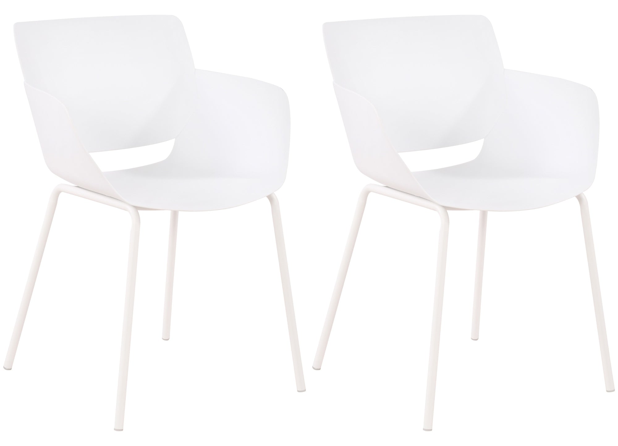 Set of 2 Alpena garden chairs