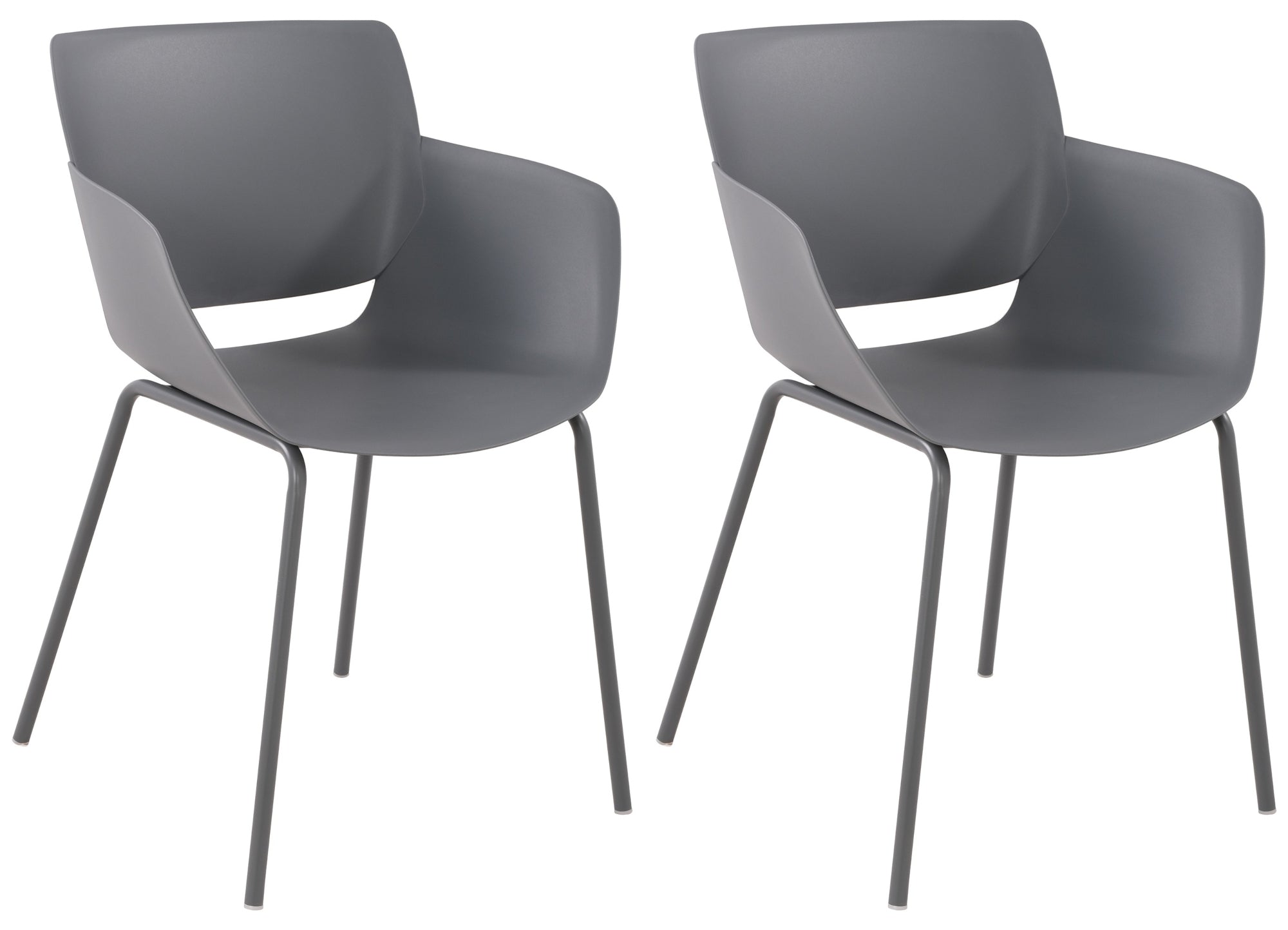 Set of 2 Alpena garden chairs