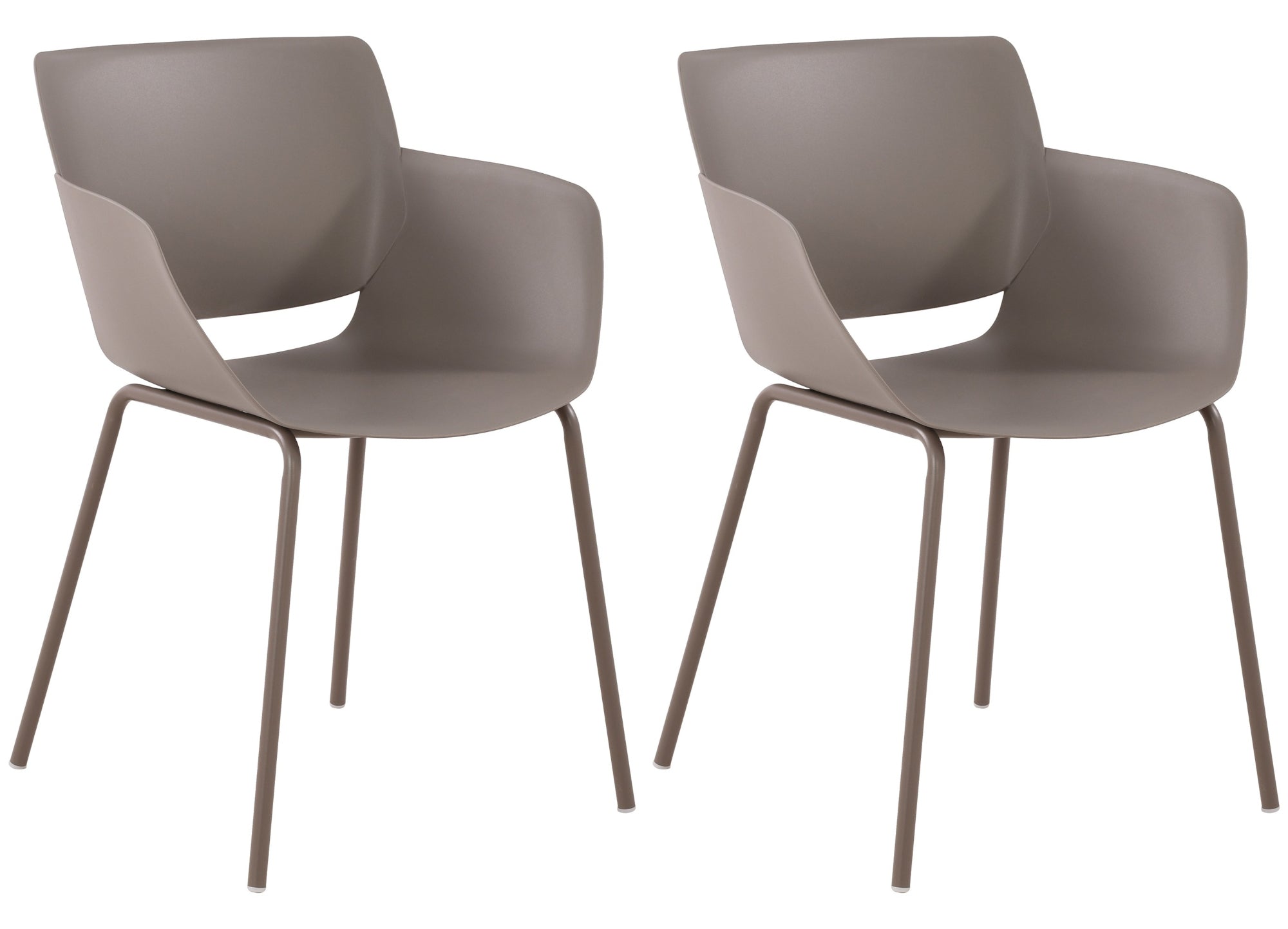 Set of 2 Alpena garden chairs