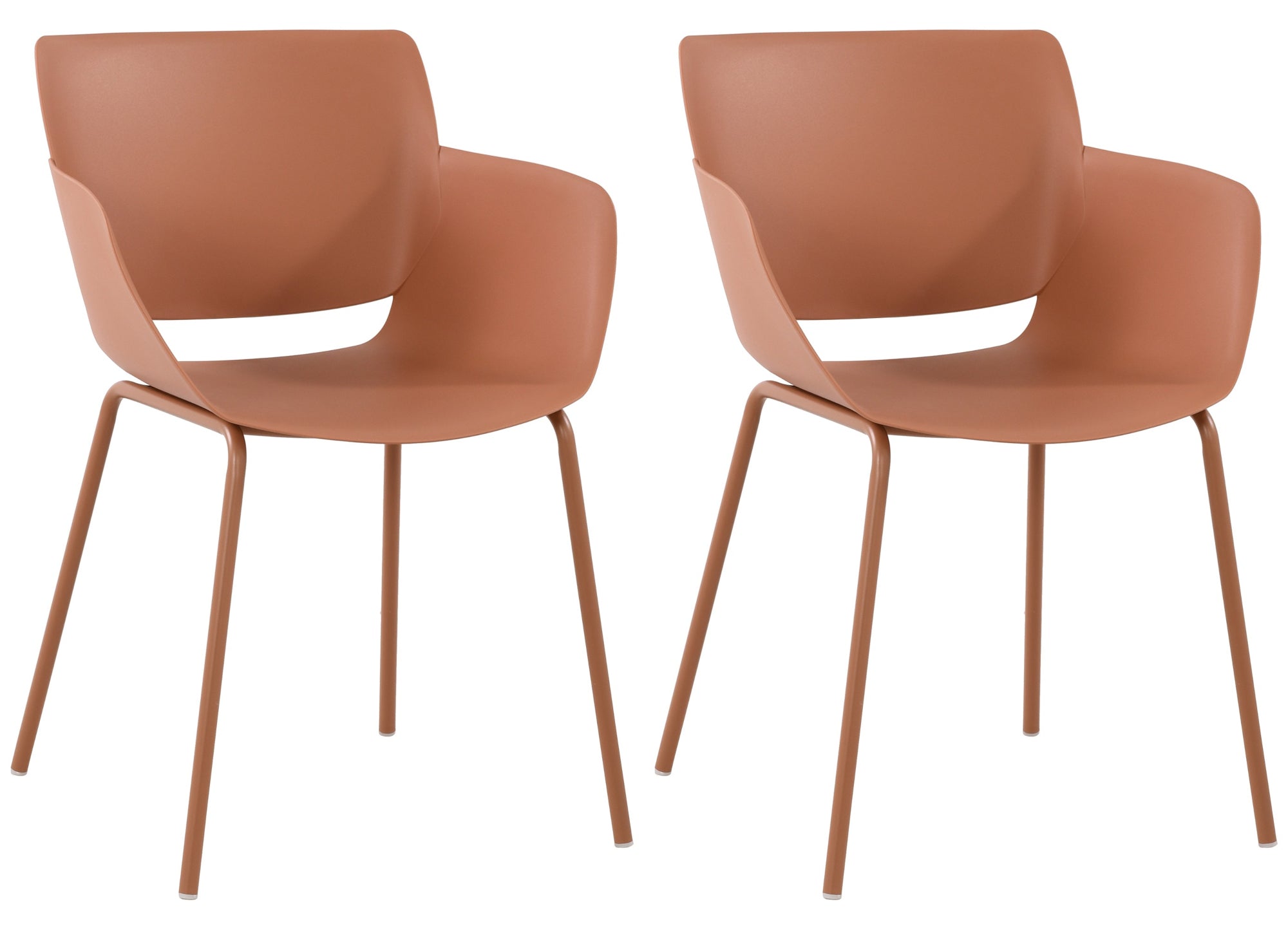 Set of 2 Alpena garden chairs