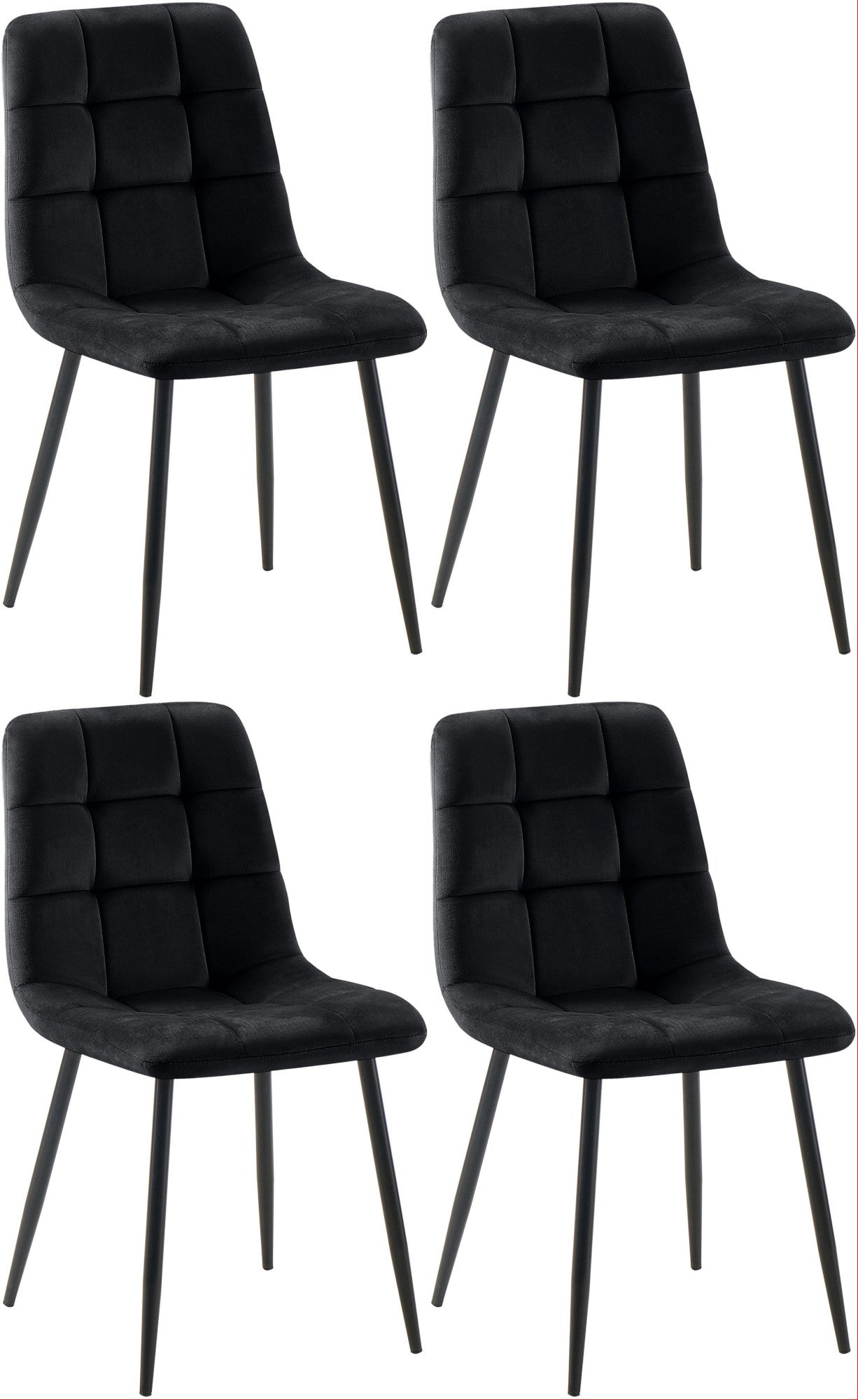 Set van 4 eetkamerstoelen Antibes