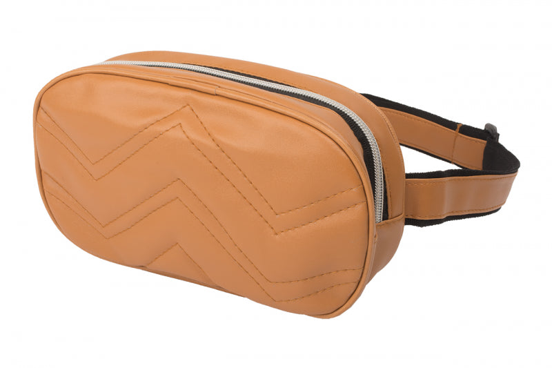 Bauchtasche UrbanTan – Hüfttasche mit Reißverschluss, 23x13 cm, PU Leder