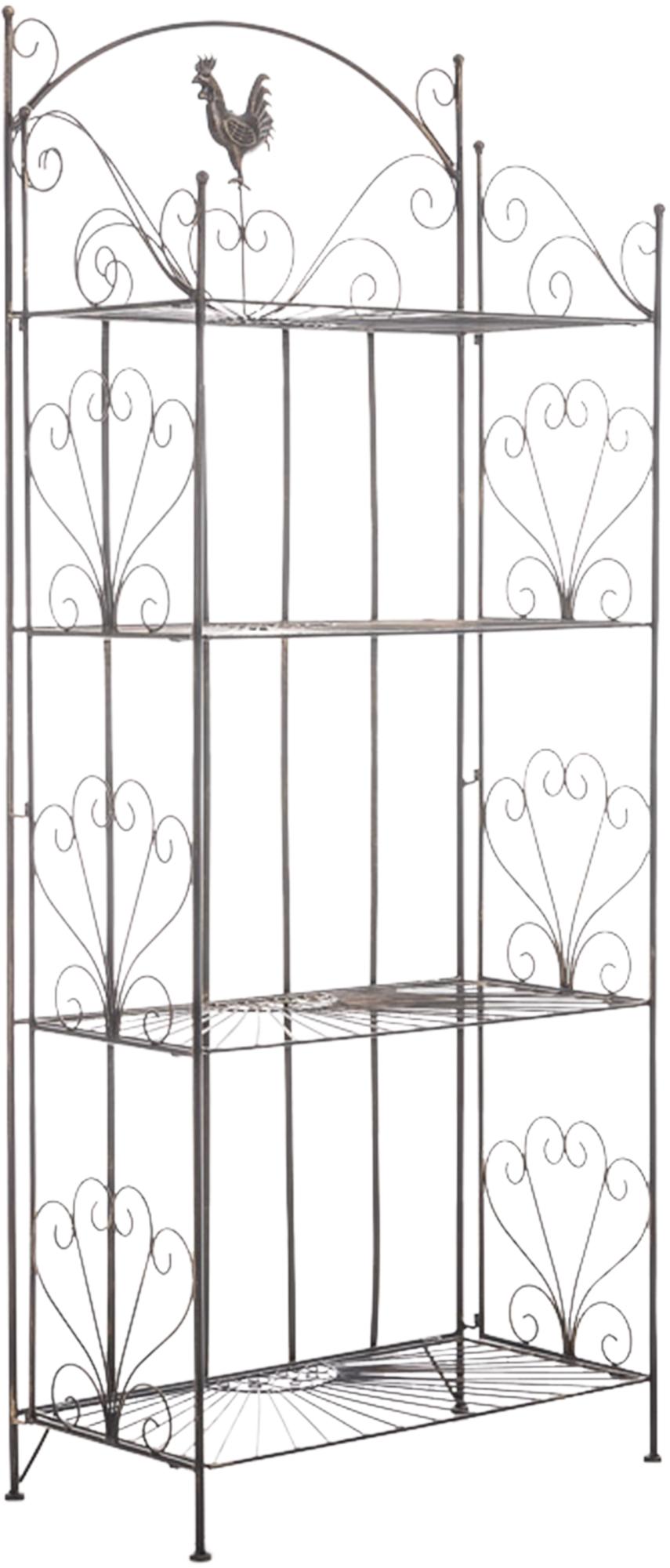 Standregal Mia aus Eisen 153 x 62 cm