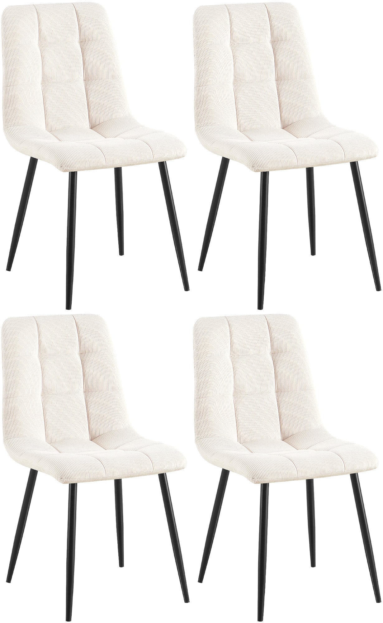 4er Set Esszimmerstuhl Tilde