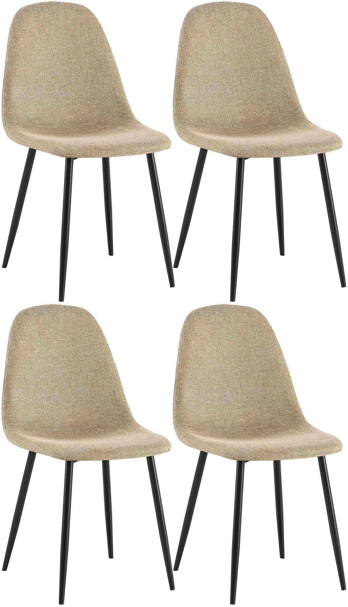 4er Set Esszimmerstühle Napier