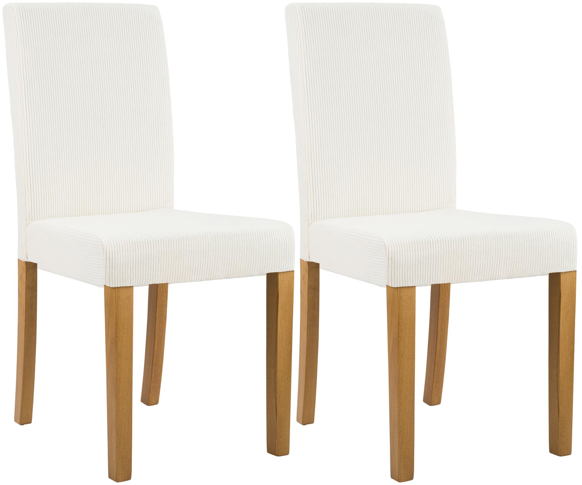 Set of 2 dining chairs Ina Cord