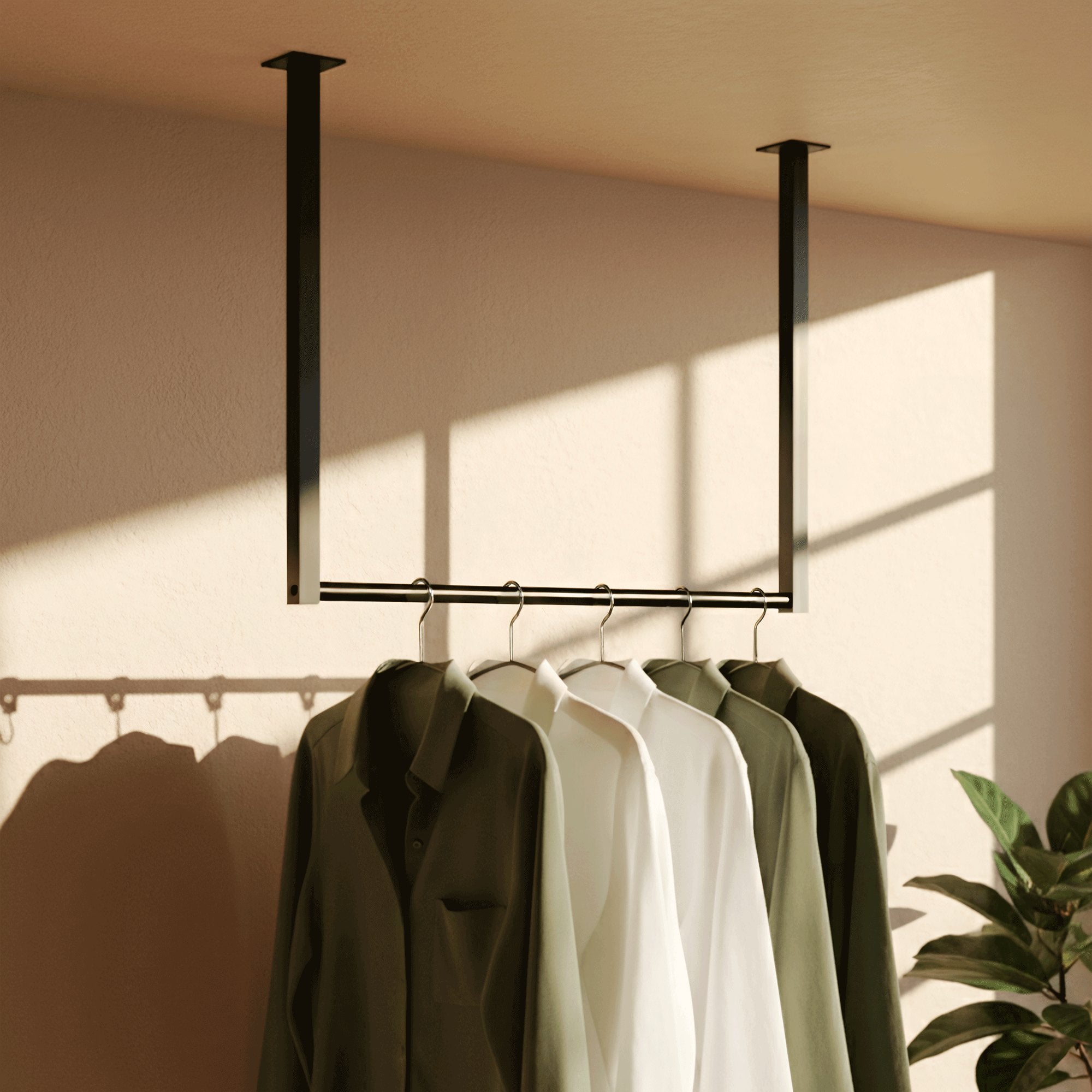 Fenton clothes rack