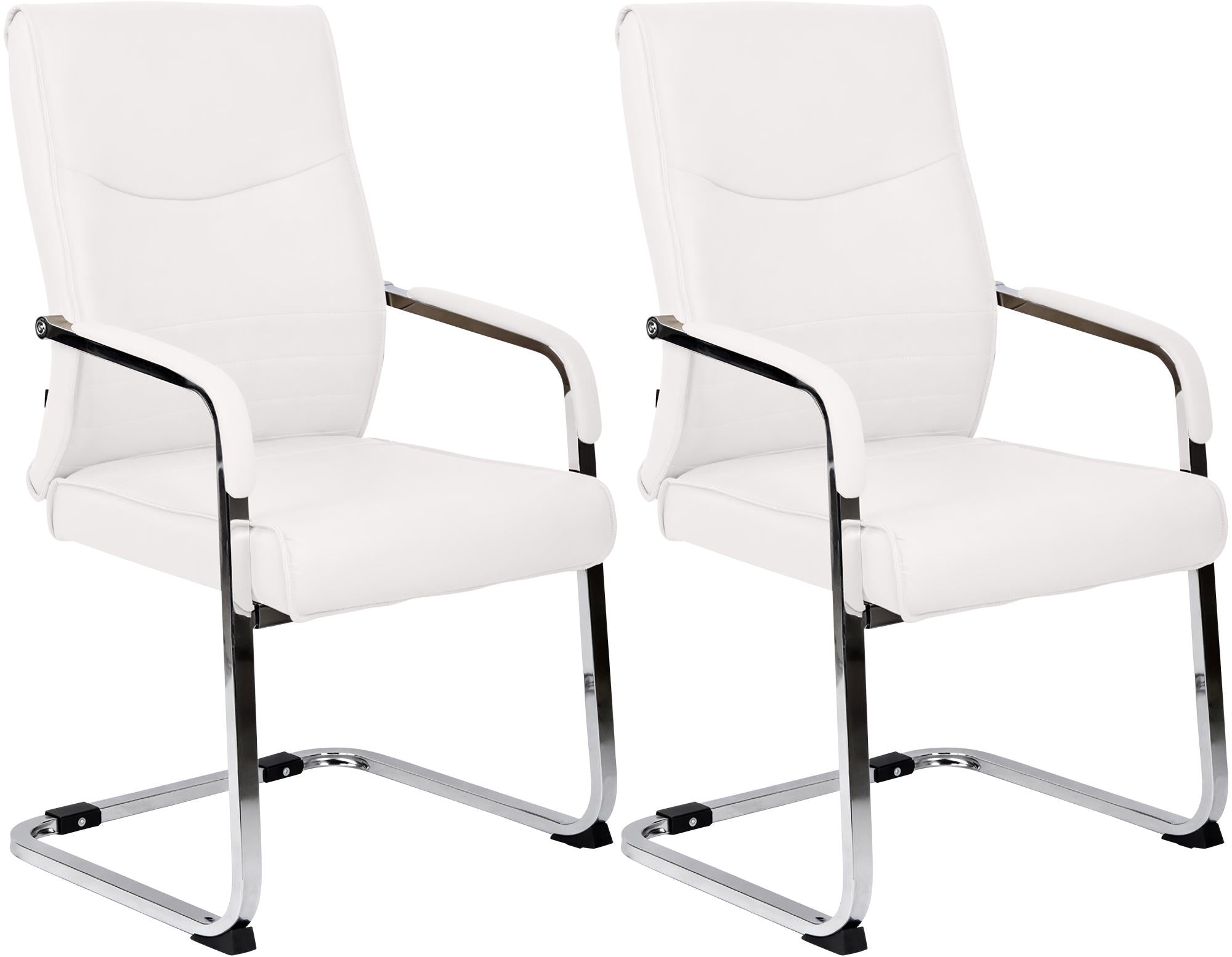 2er Set Besucherstuhl Hobart