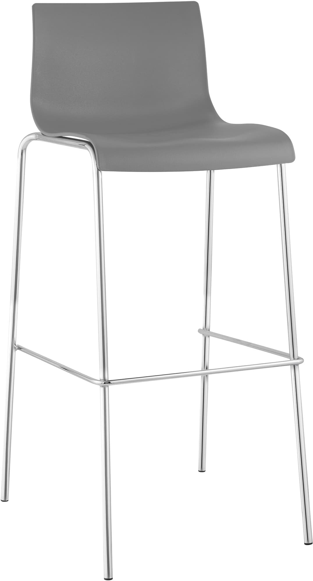 Barkruk Hover kunststof 4-poots frame