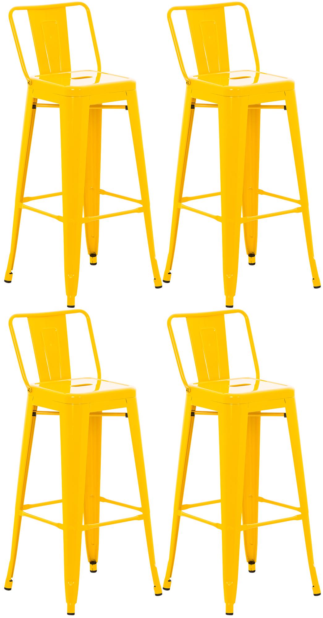 set van 4 Mason barkrukken