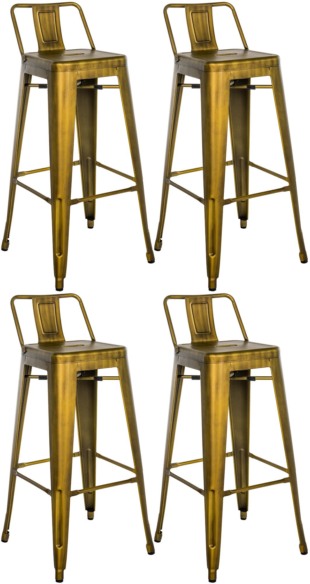 set van 4 Mason barkrukken
