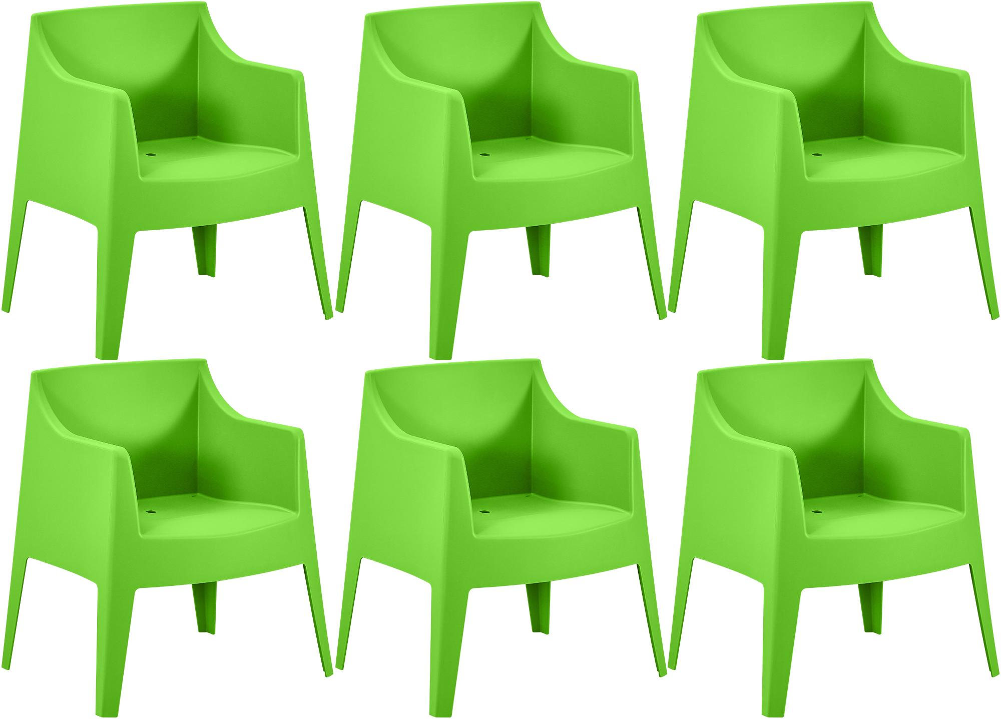 Set of 6 Bartal Garden Chairs
