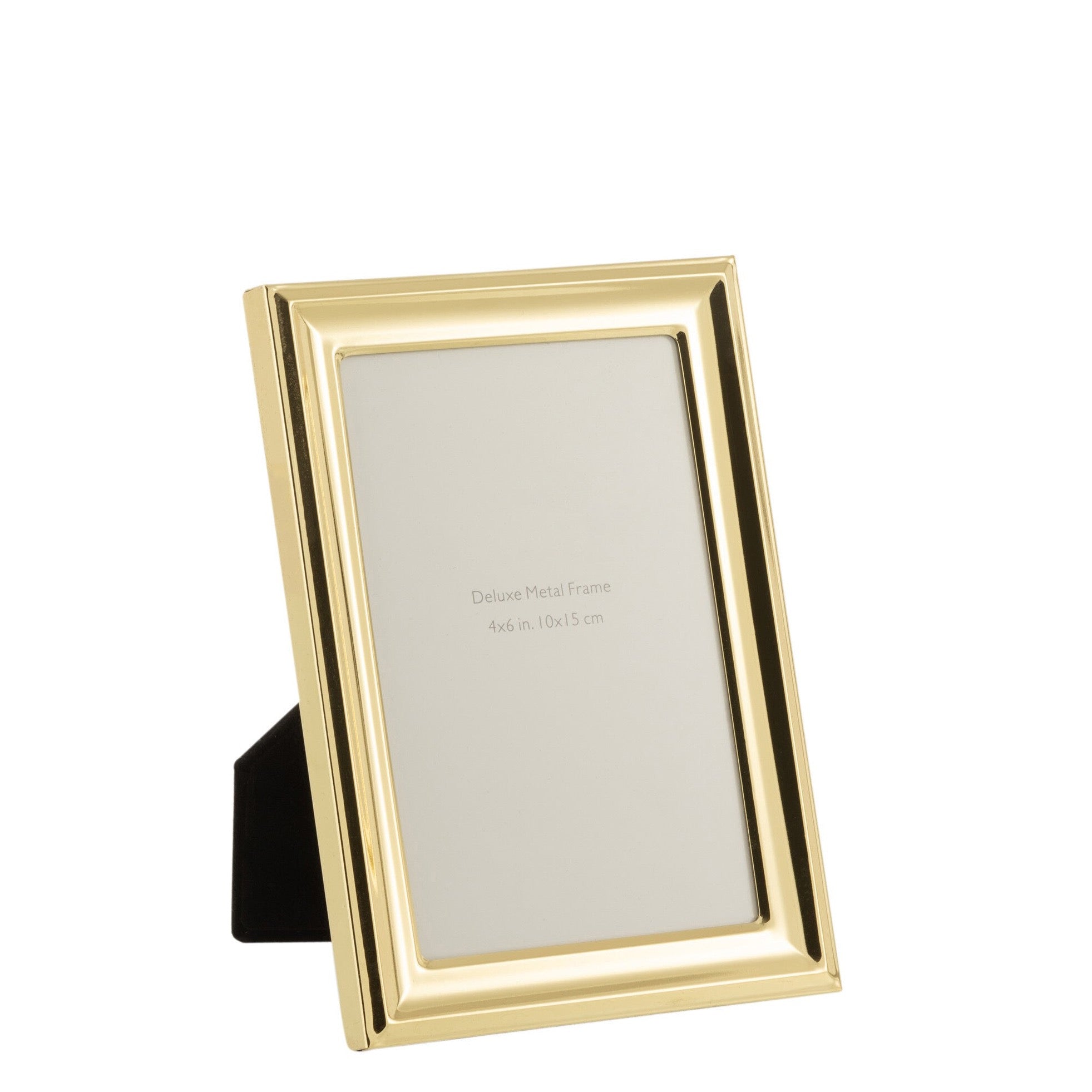 6er Set Klassischer Fotorahmen 10x15 - Premium Metall in Gold
