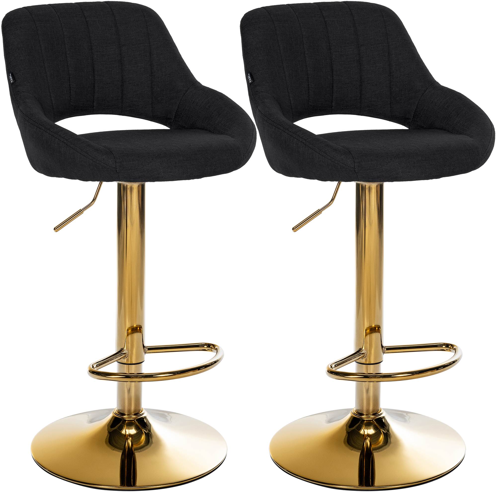 2er Set Barhocker Milet Stoff