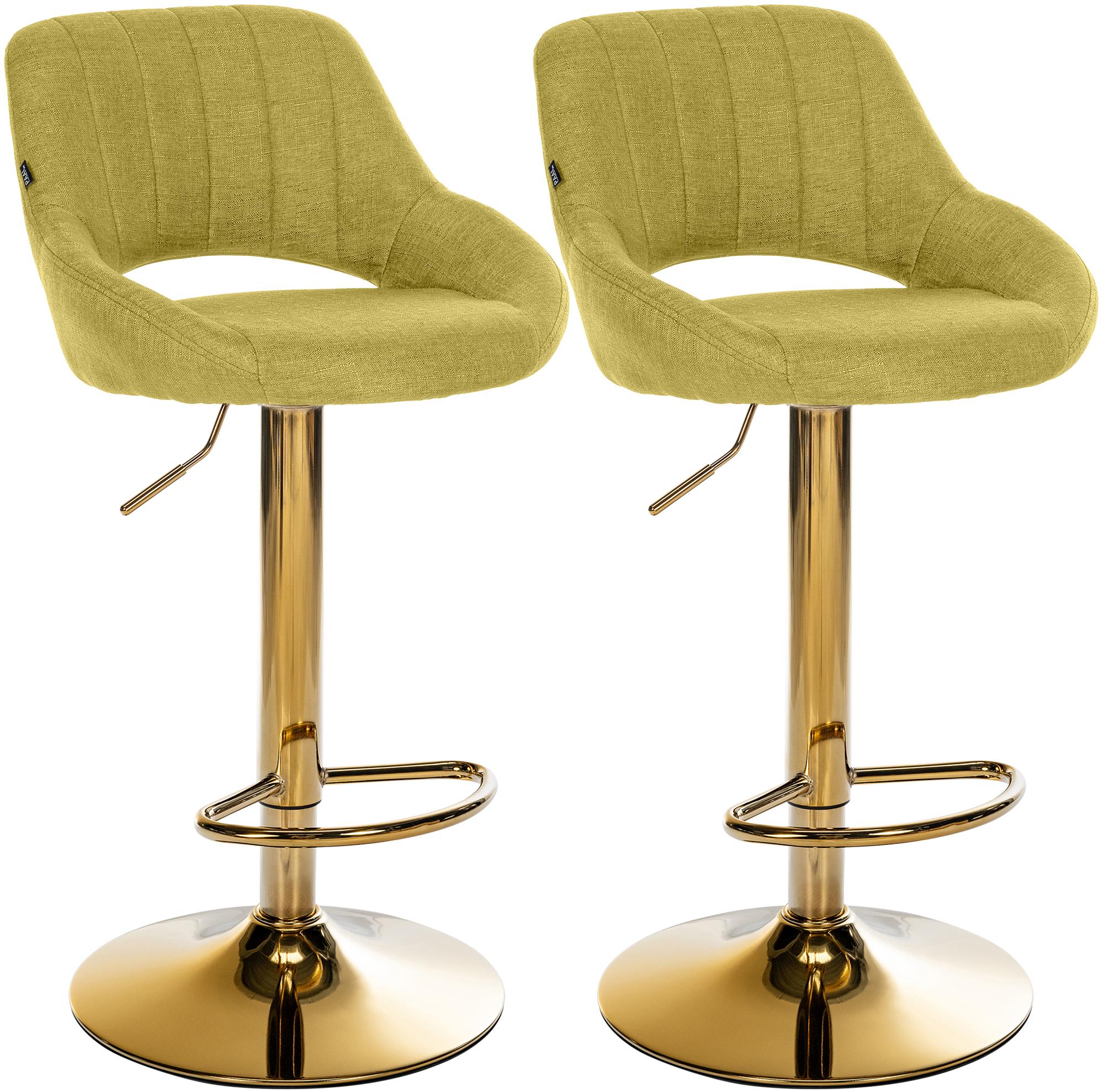 2er Set Barhocker Milet Stoff