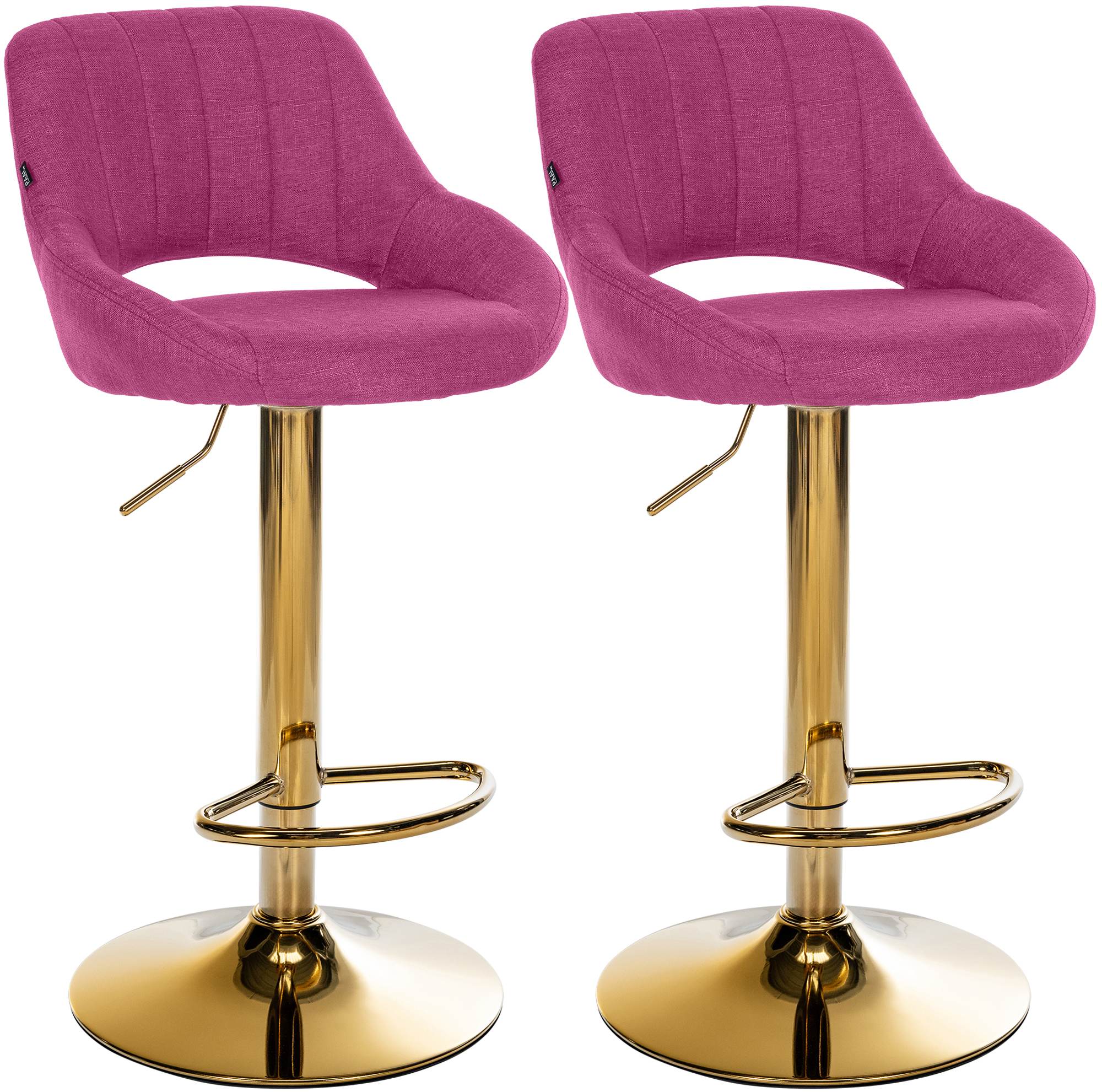 2er Set Barhocker Milet Stoff