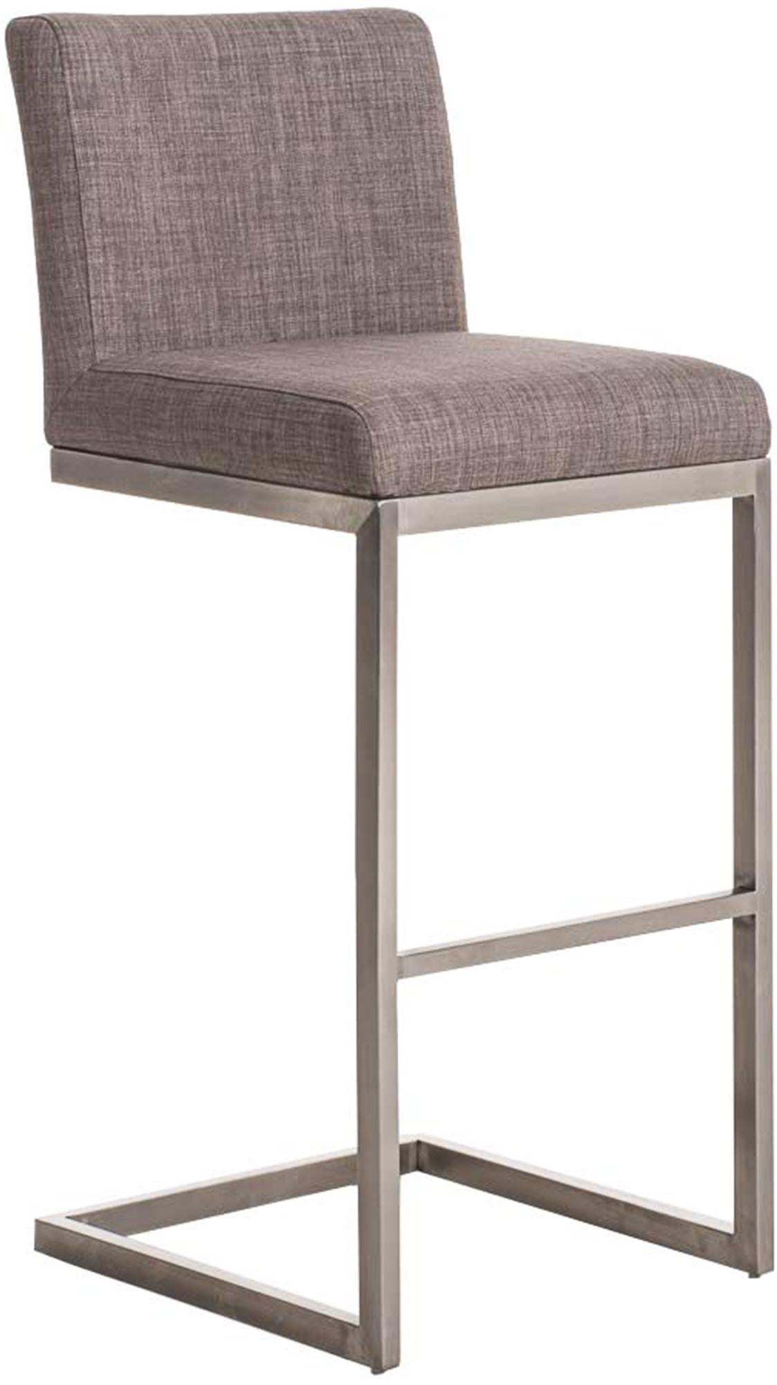 Paros bar stool with fabric cover