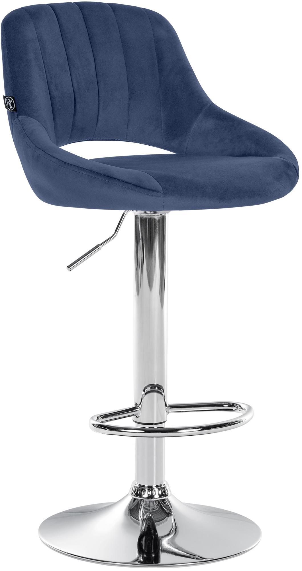 Bar stool Milet velvet