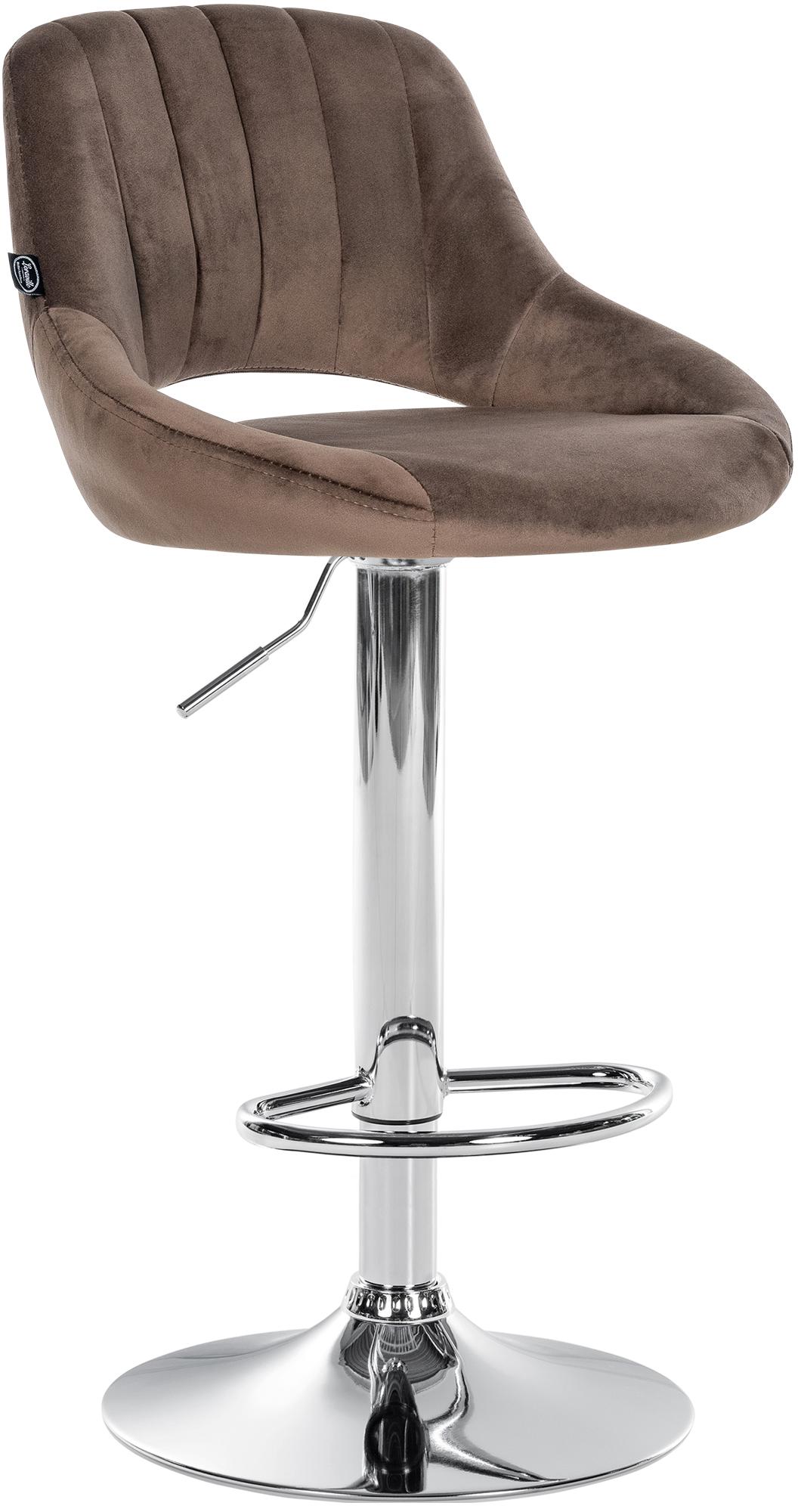 Bar stool Milet velvet