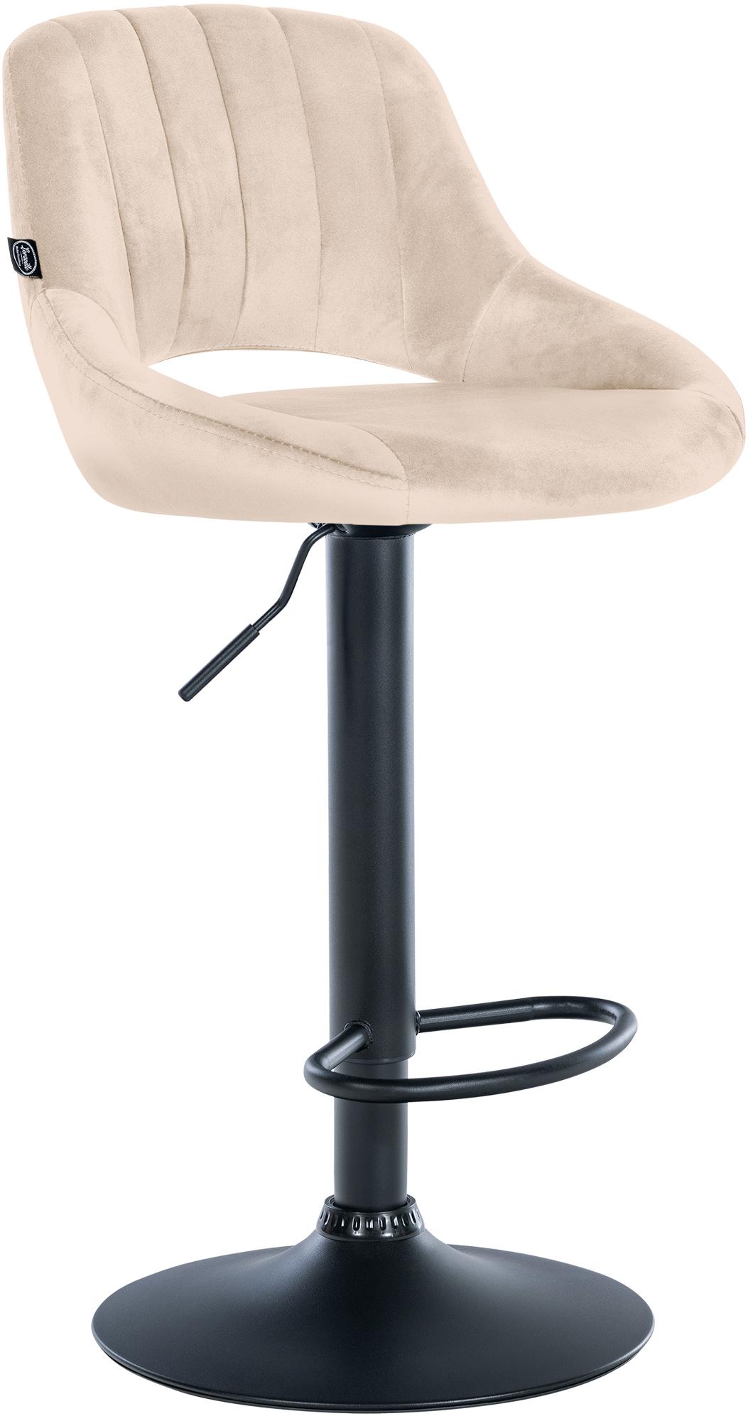 Bar stool Milet velvet