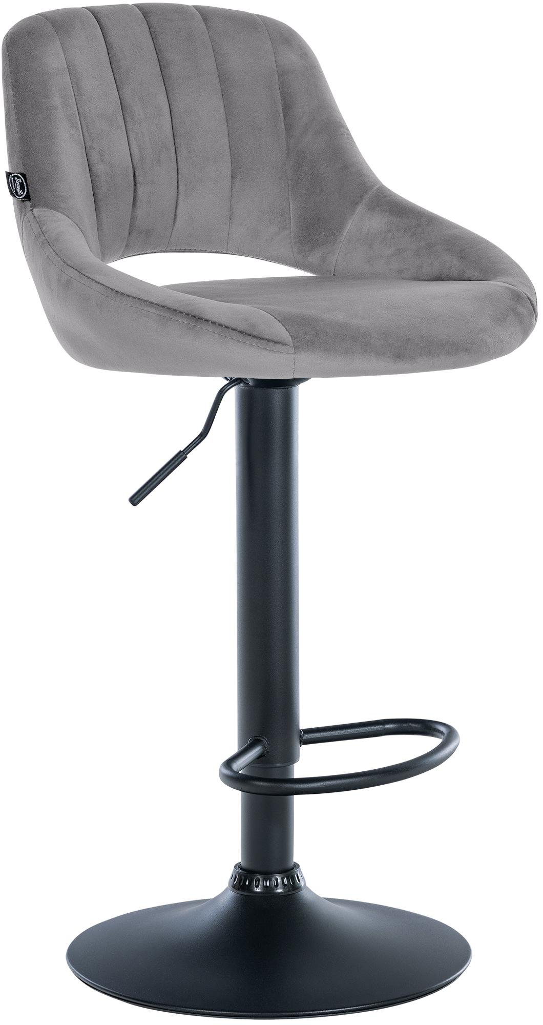 Bar stool Milet velvet