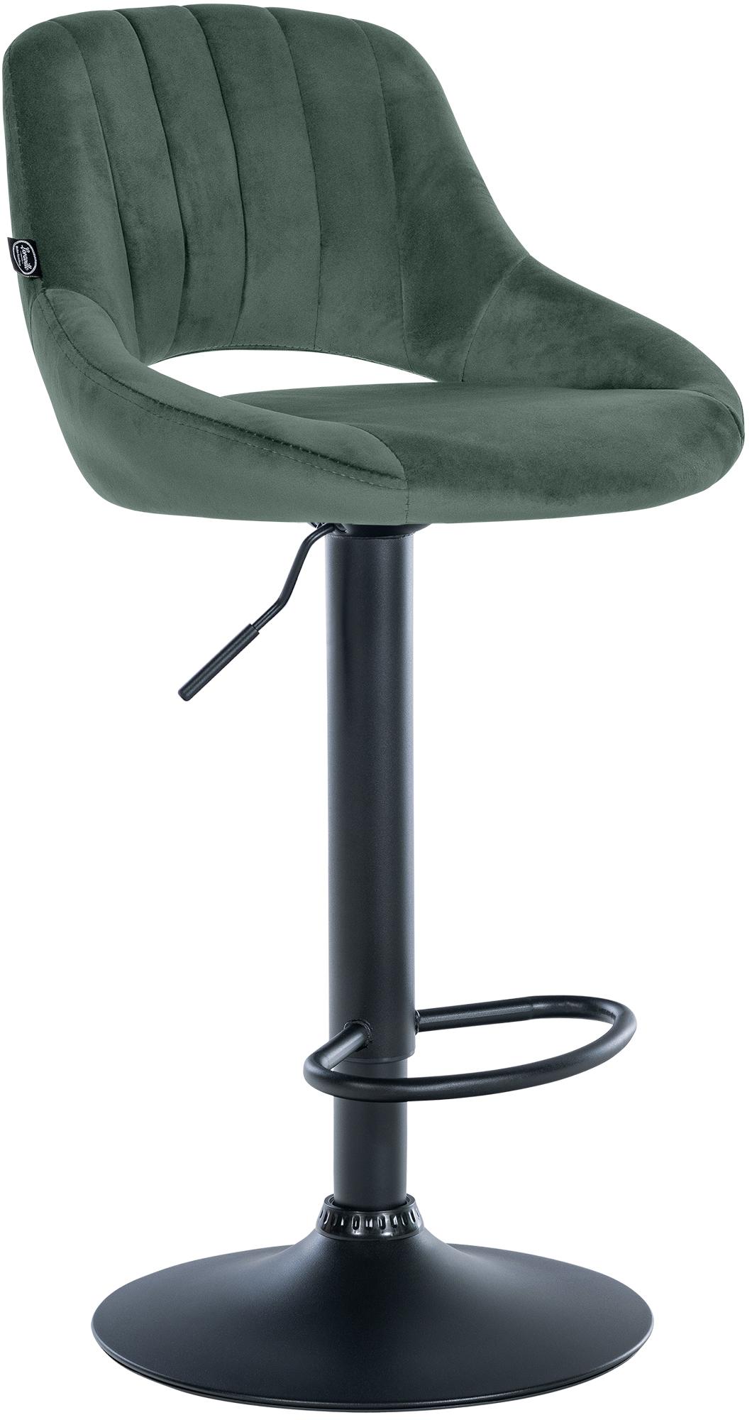 Bar stool Milet velvet