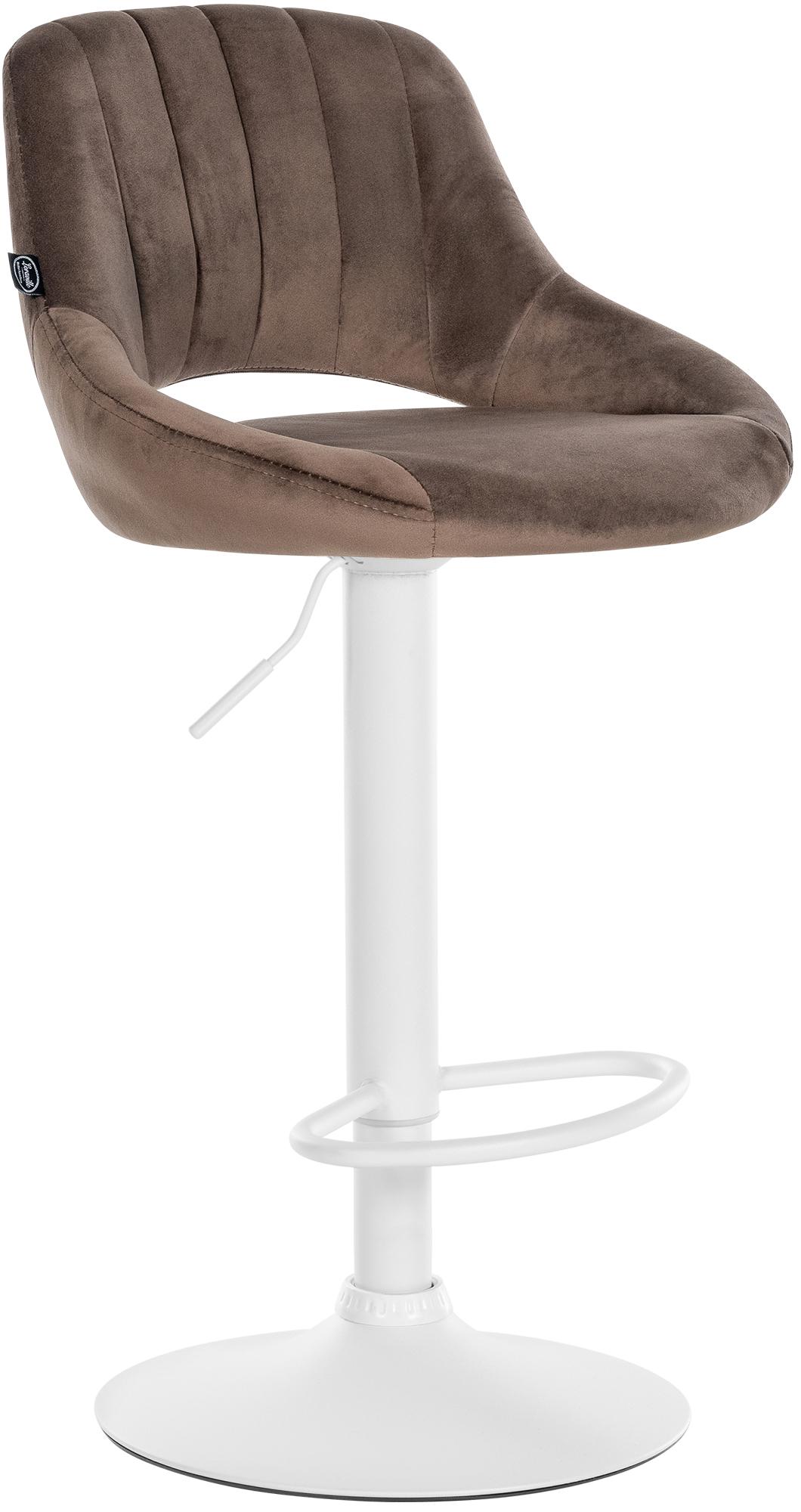 Bar stool Milet velvet
