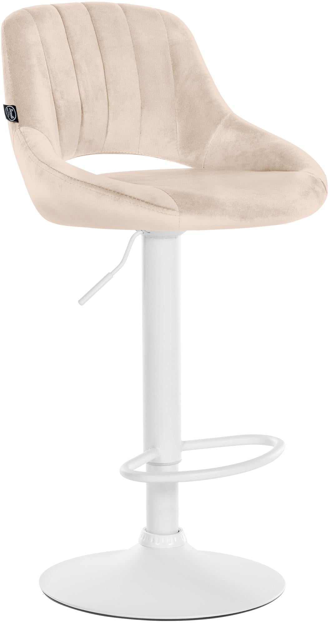 Bar stool Milet velvet