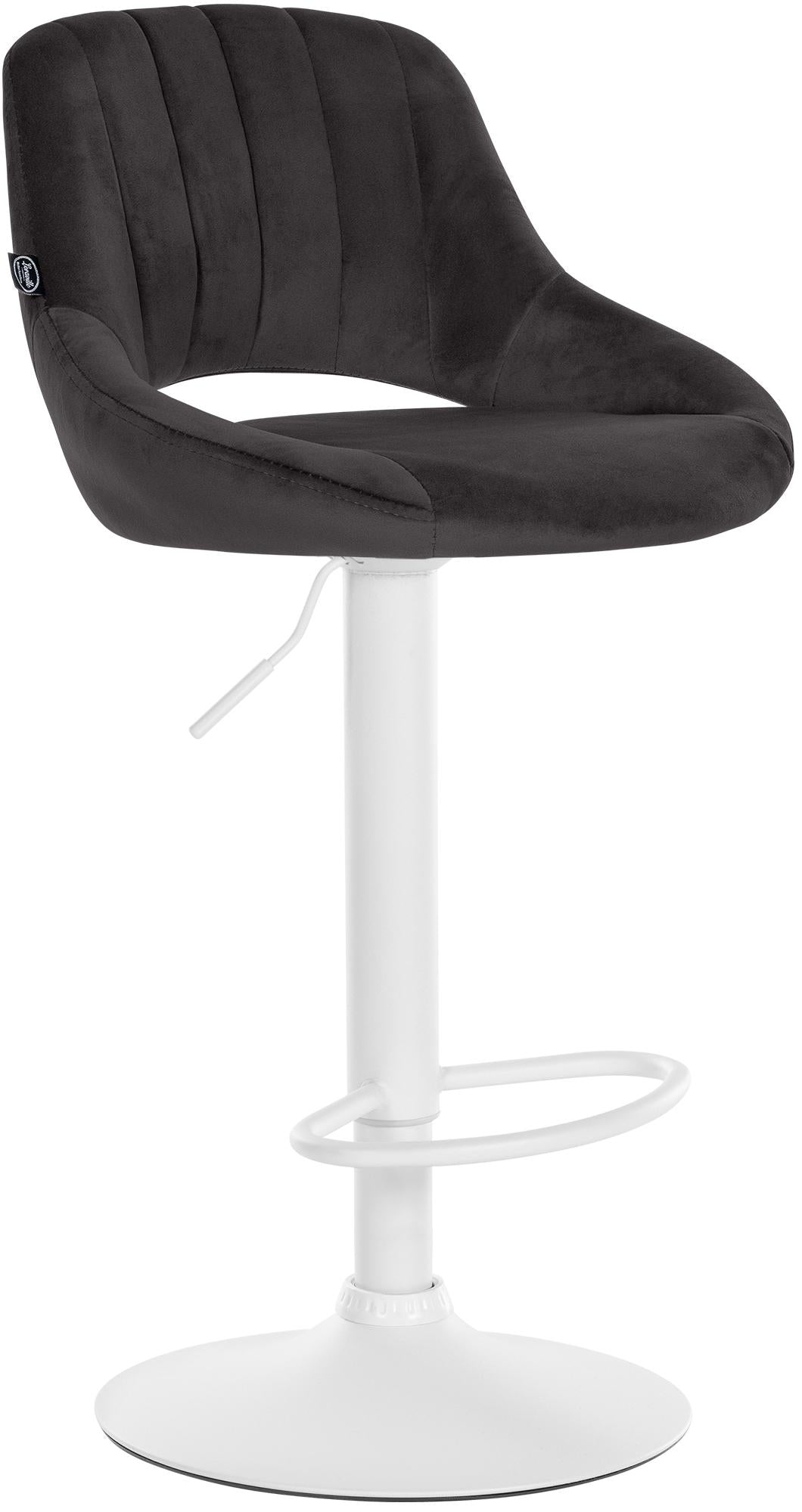 Bar stool Milet velvet