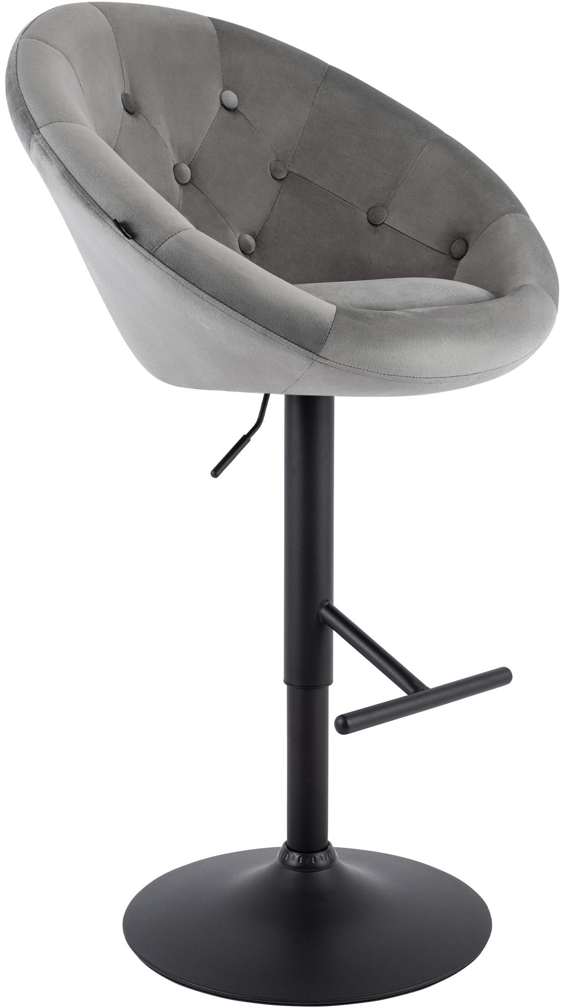 Bar Stool London Velvet