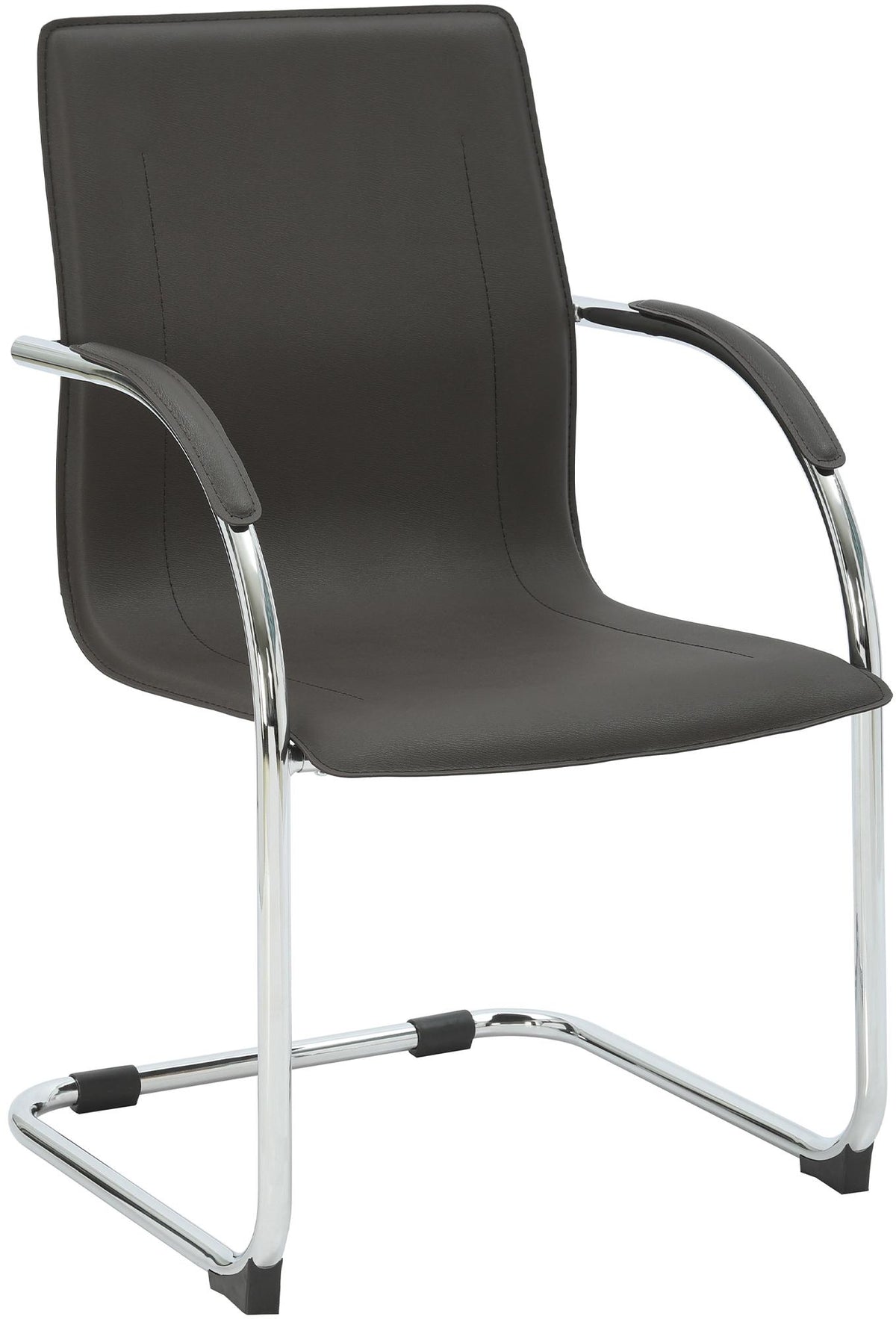 Cantilever chair Noeleen faux leather