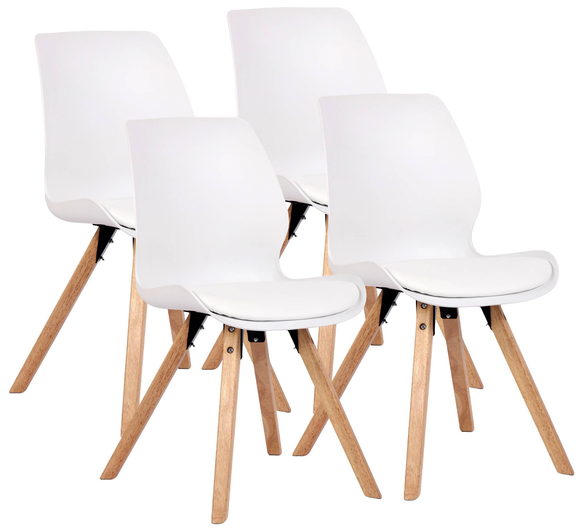 4er Set Stuhl Luna