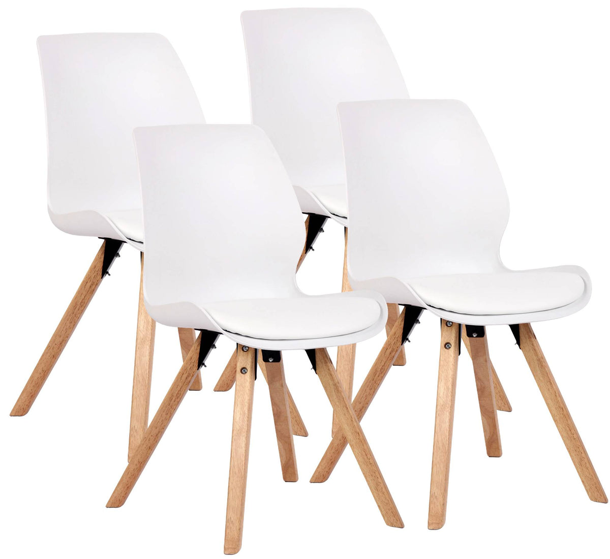 4er Set Stuhl Luna