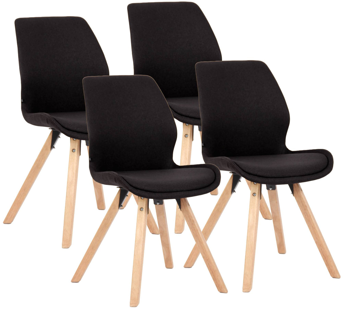 4er Set Stuhl Luna