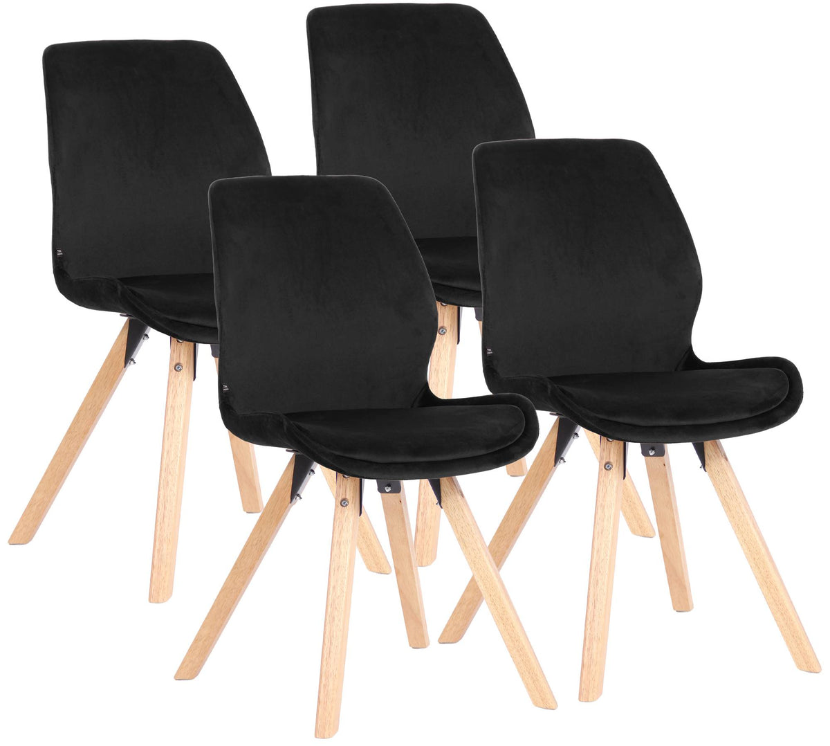 4er Set Stuhl Luna