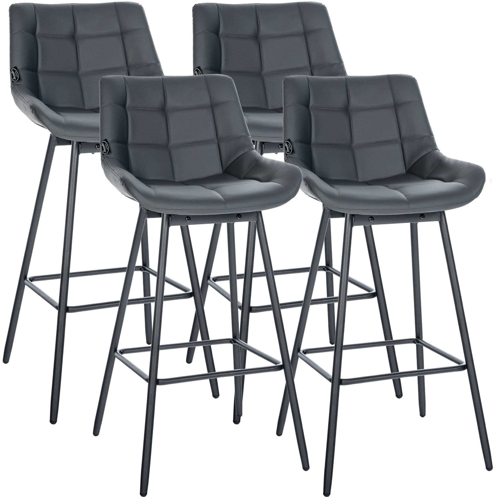 4er Set Barhocker Weston schwenkbar