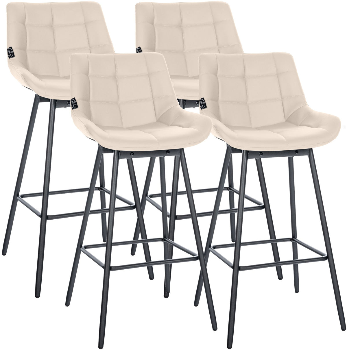 4er Set Barhocker Weston schwenkbar