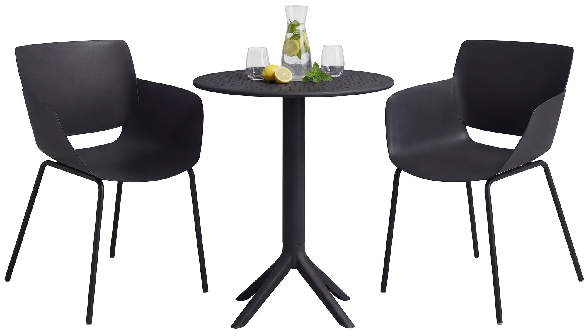 Gartenmöbel-Set Siora mit 2 Stühlen