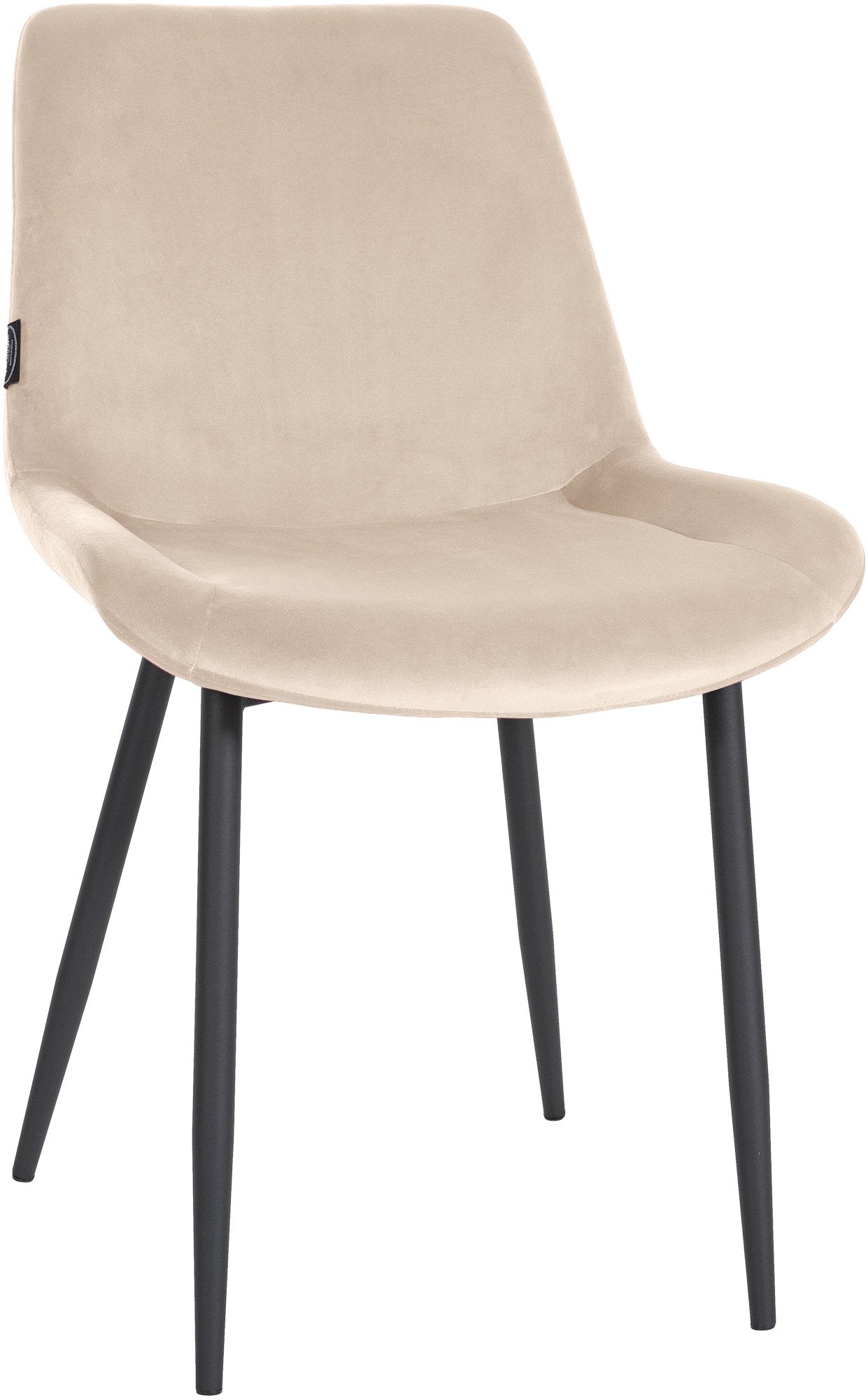 Victoria dining chair with velvet cover