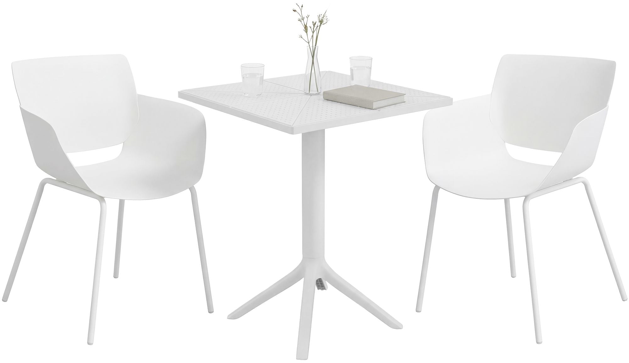 Gartenmöbel-Set Norva mit 2 Stühlen